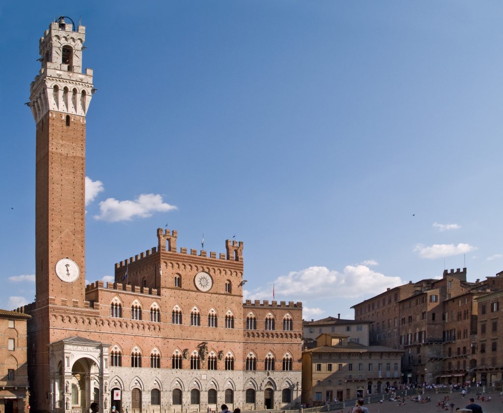 Palazzo Pubblico e Torre del Mangia a Siena