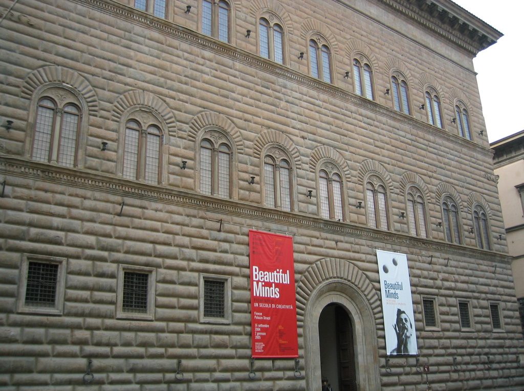 Facciata di Palazzo Strozzi a Firenze