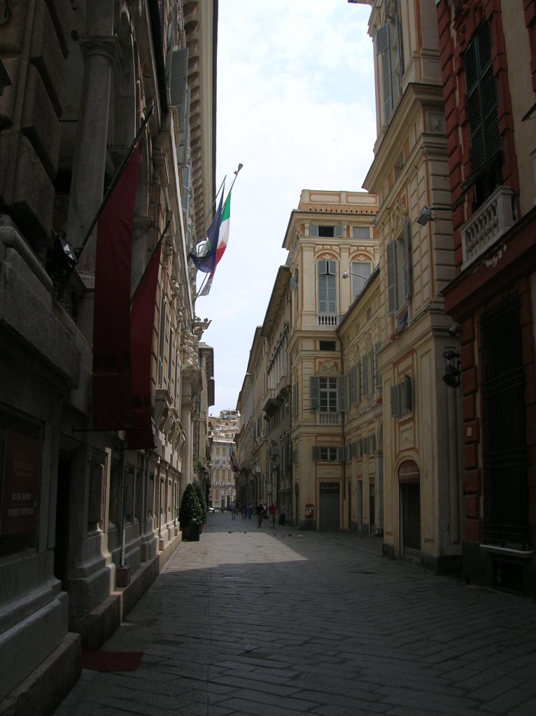 Via Garibaldi a Genova