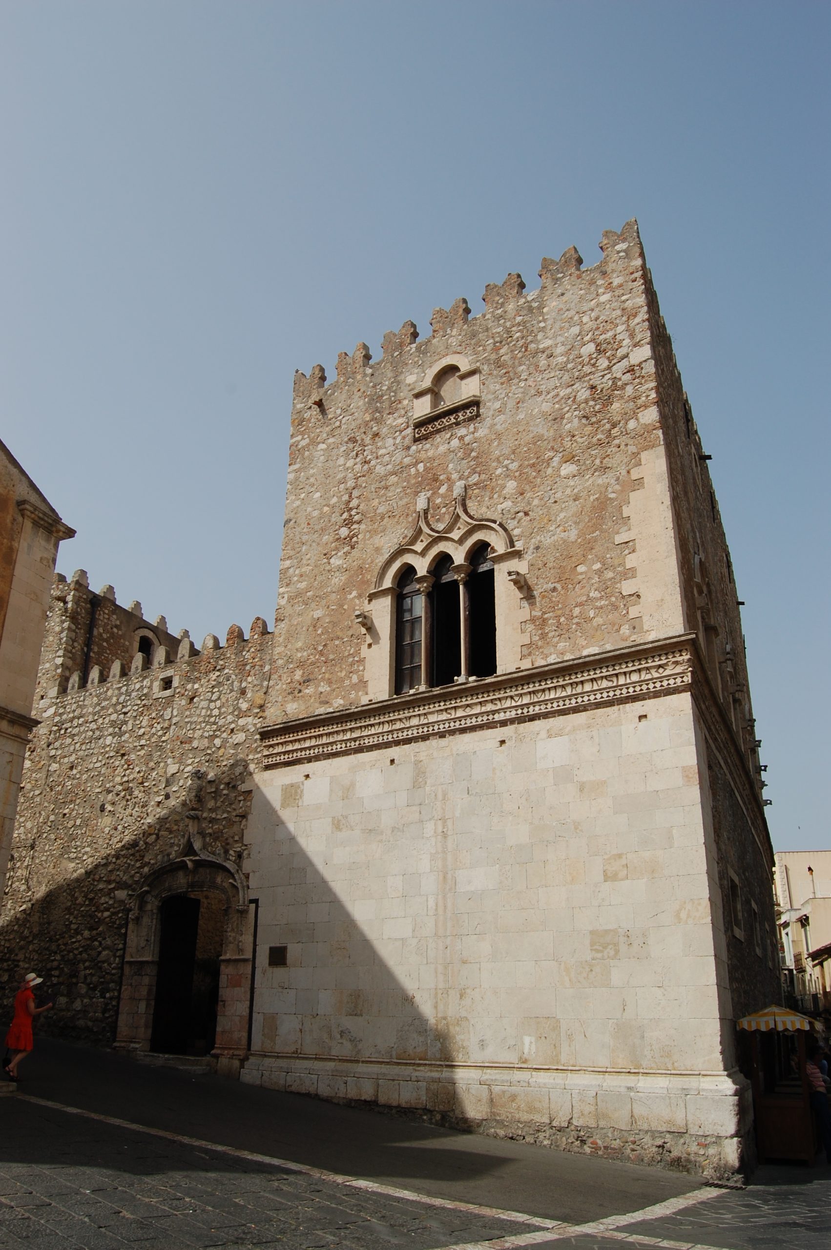 Palazzo Corvaja nel centro storico di Taormina
