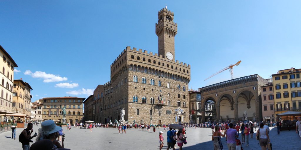 Piazza della Signoria a Firenze