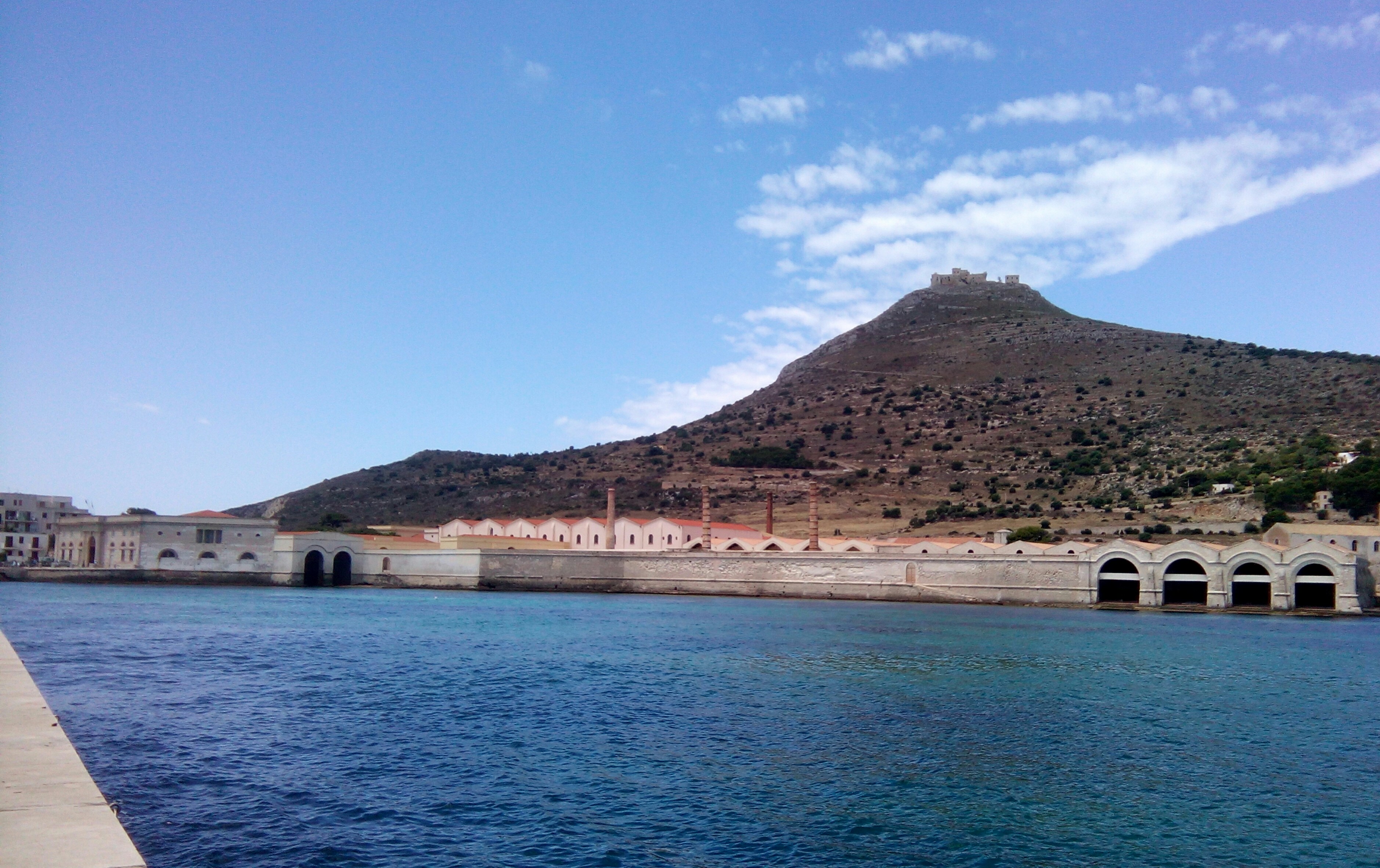 Panorama dell'Ex Stabilimento Florio a Favignana