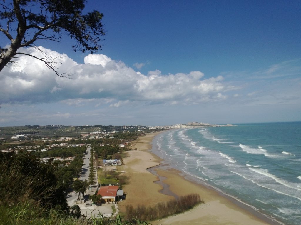 Vieste vista dal Gargano