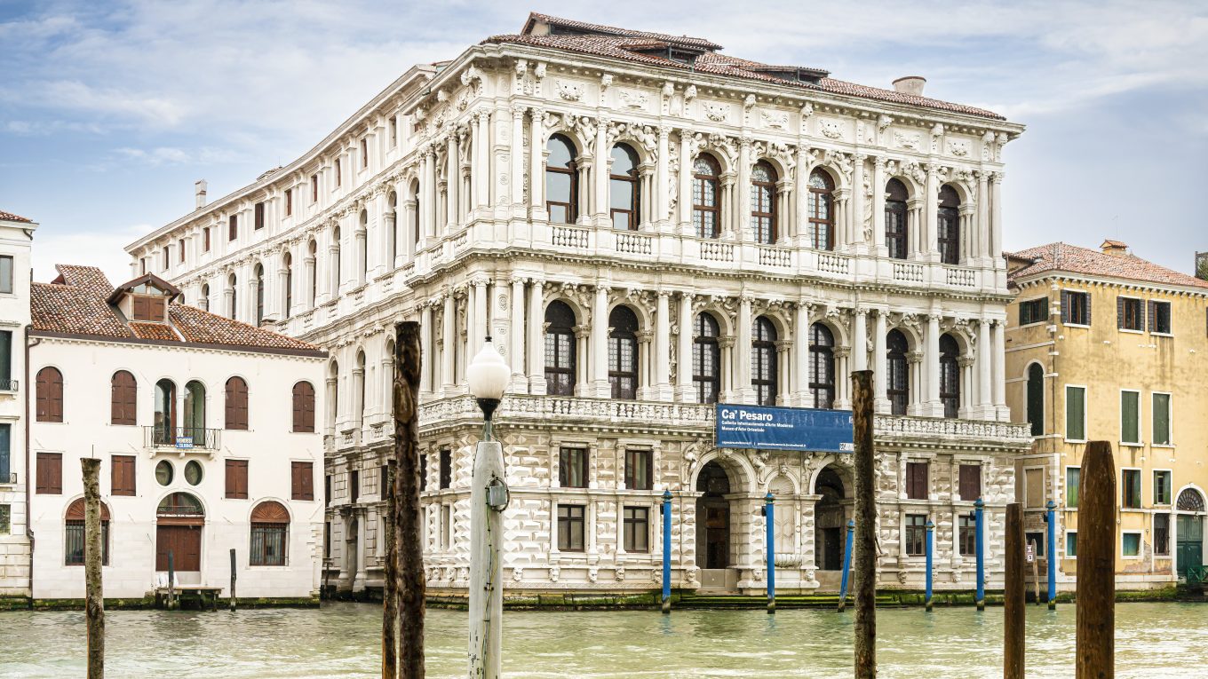 Ca Pesaro sul Canal Grande a Venezia