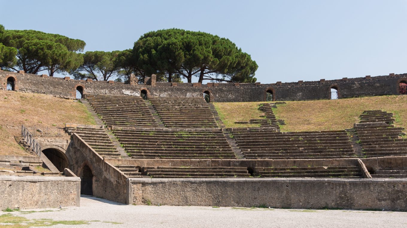 Anfiteatro nel Parco Archeologico di Pompei
