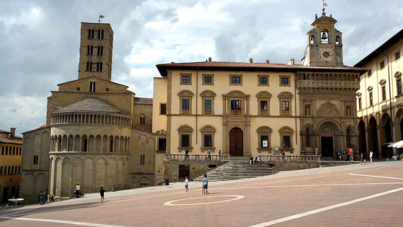 Piazza Grande ad Arezzo