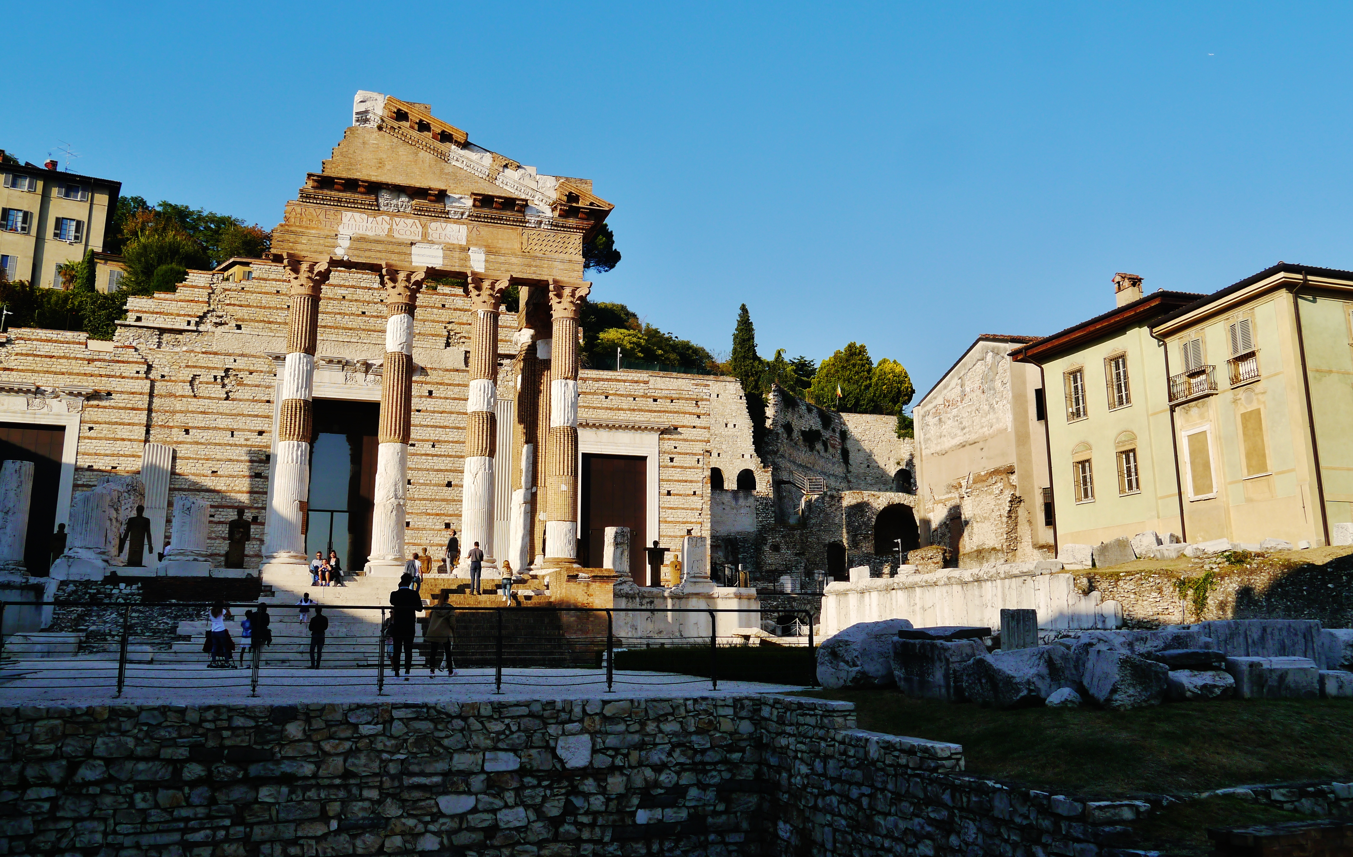 Capitolium dell'antica Brixia a Brescia