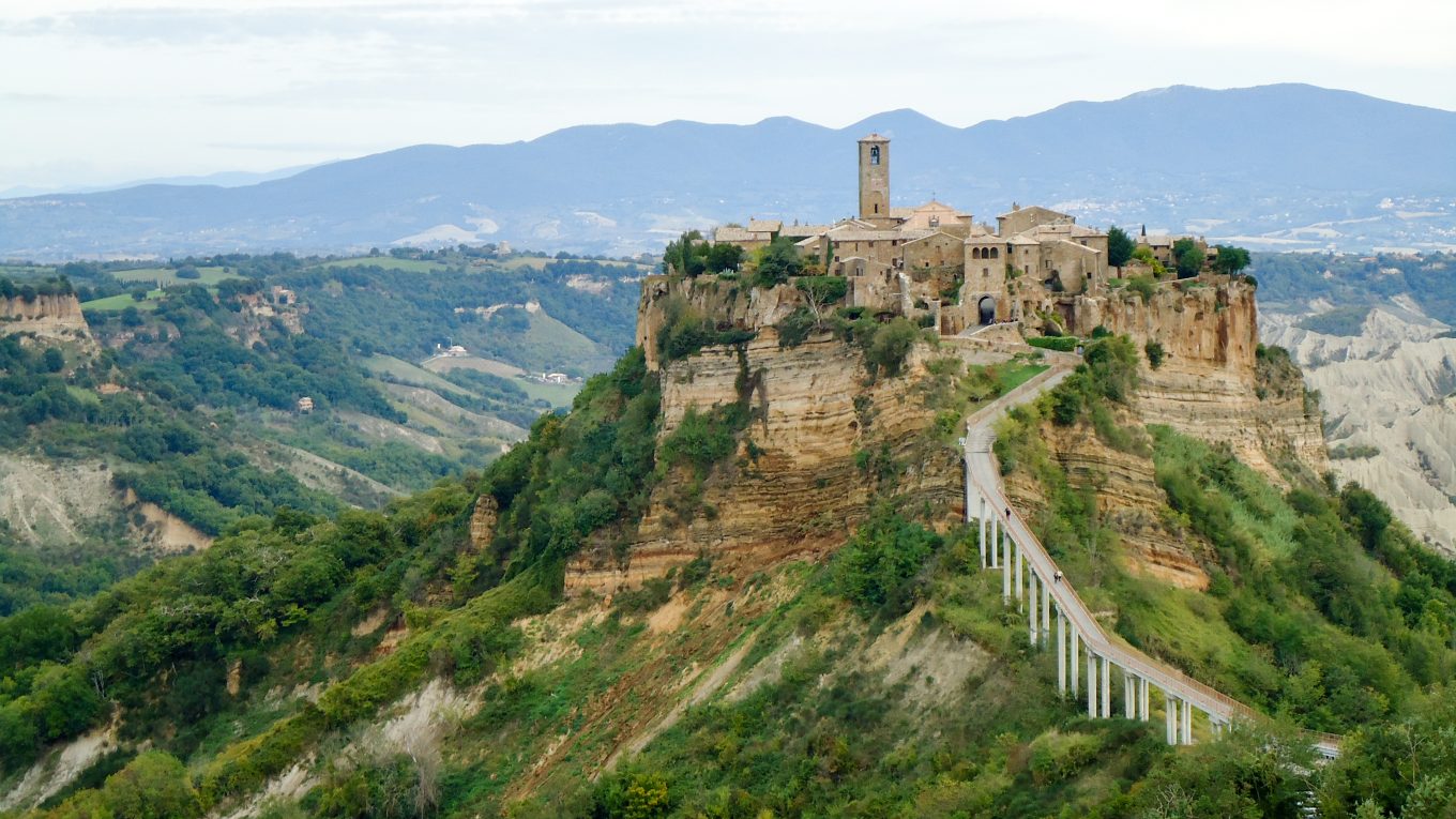 Civita di Bagnoregio vista da Bagnoregio