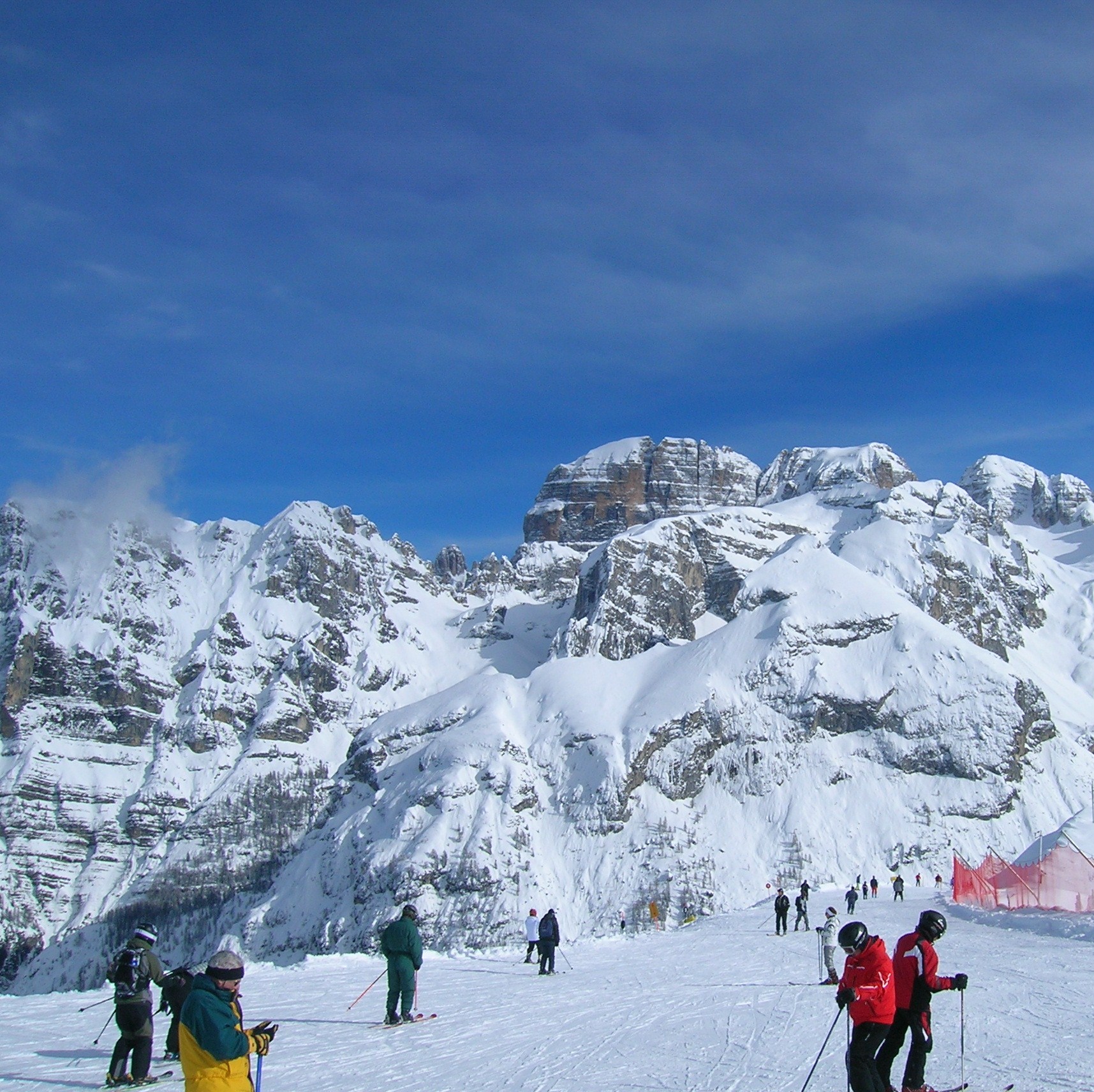 Dolomiti di Brenta viste dal Doss del Sabion