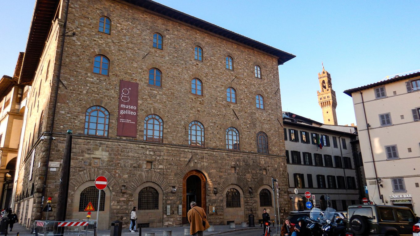 Esterno del Museo Galileo a Firenze