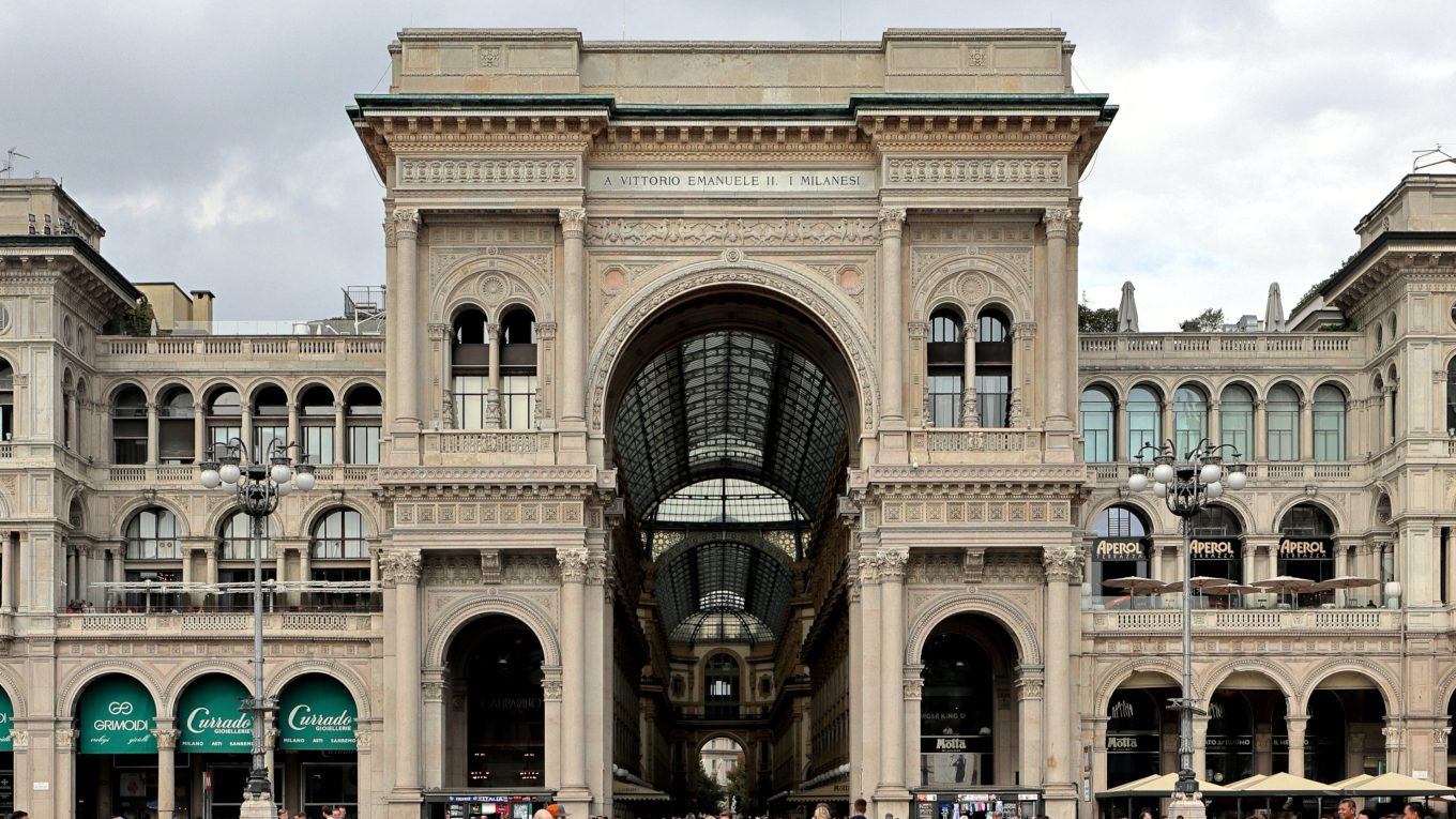 Galleria Vittorio Emanuele II a Milano