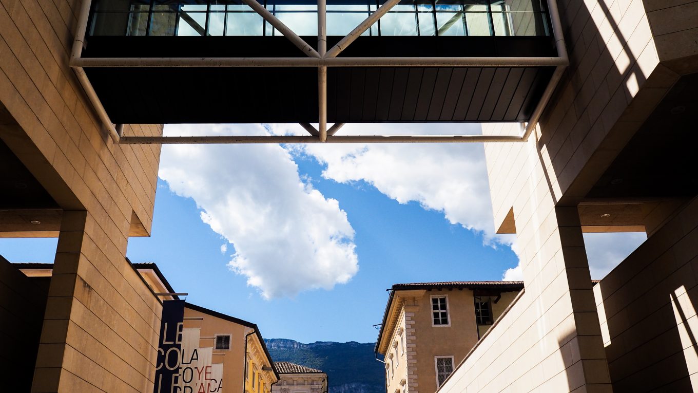 Ingresso del MART di Rovereto