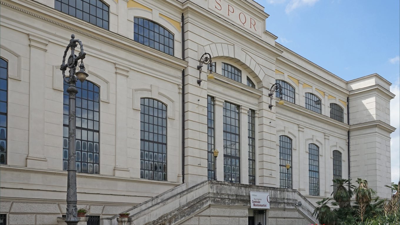 Facciata della Centrale Montemartini a Roma