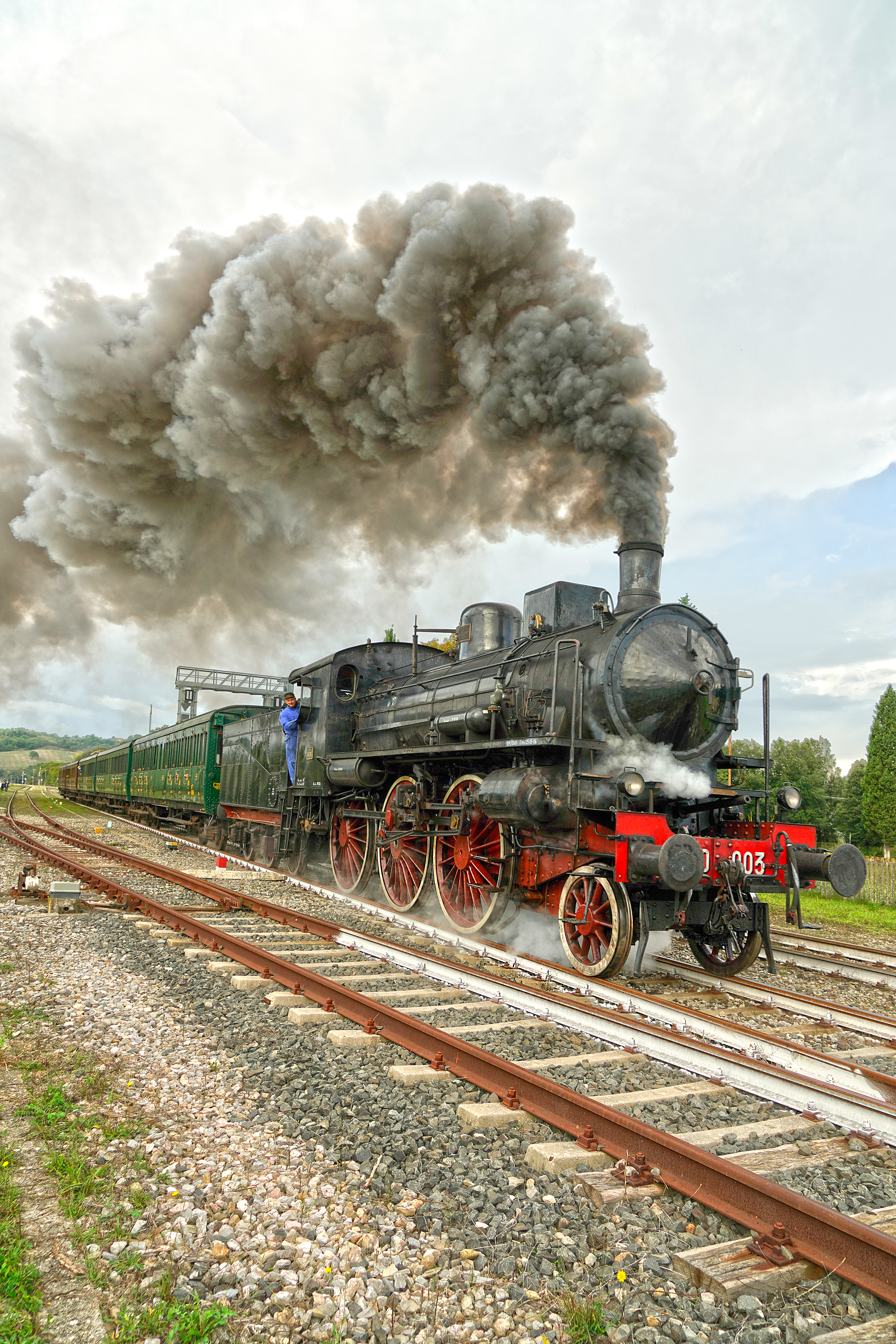 Locomotiva a vapore storica italiana