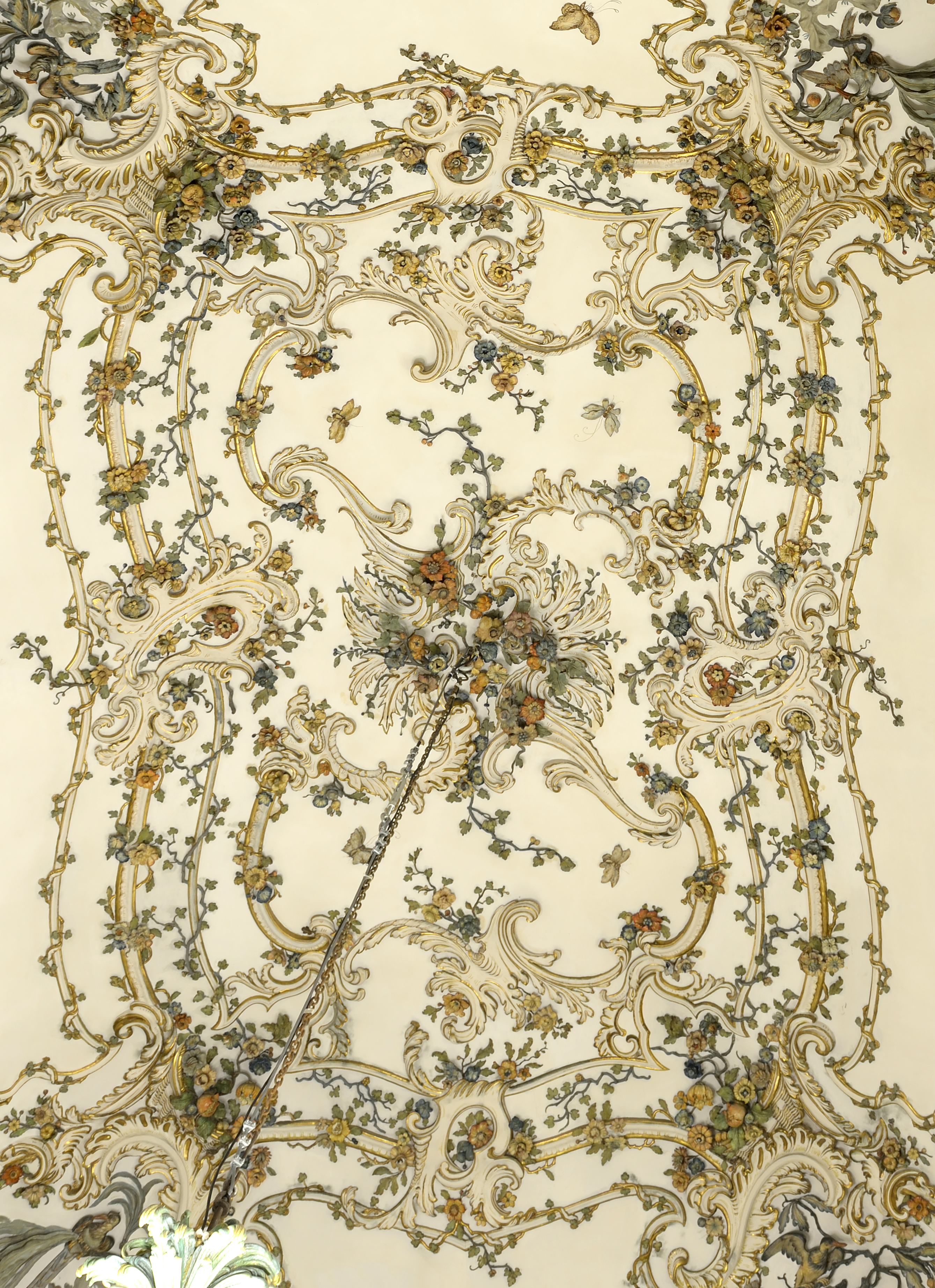 Dettaglio del Salottino di Porcellana nel Museo di Capodimonte