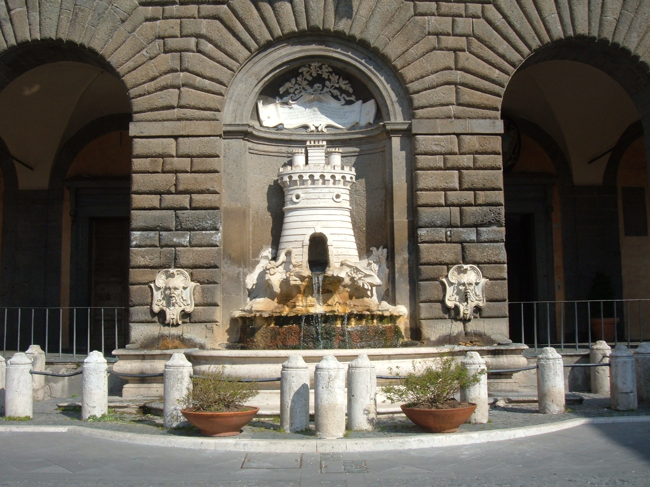 Fontana del Palazzo Comunale di Nepi