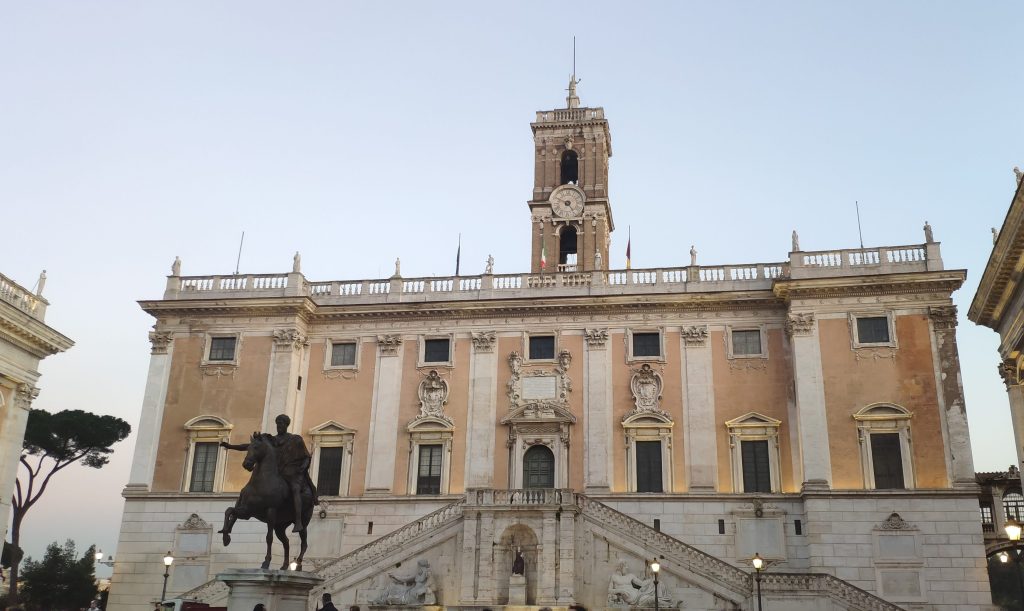 Palazzo Senatorio in Piazza del Campidoglio a Roma