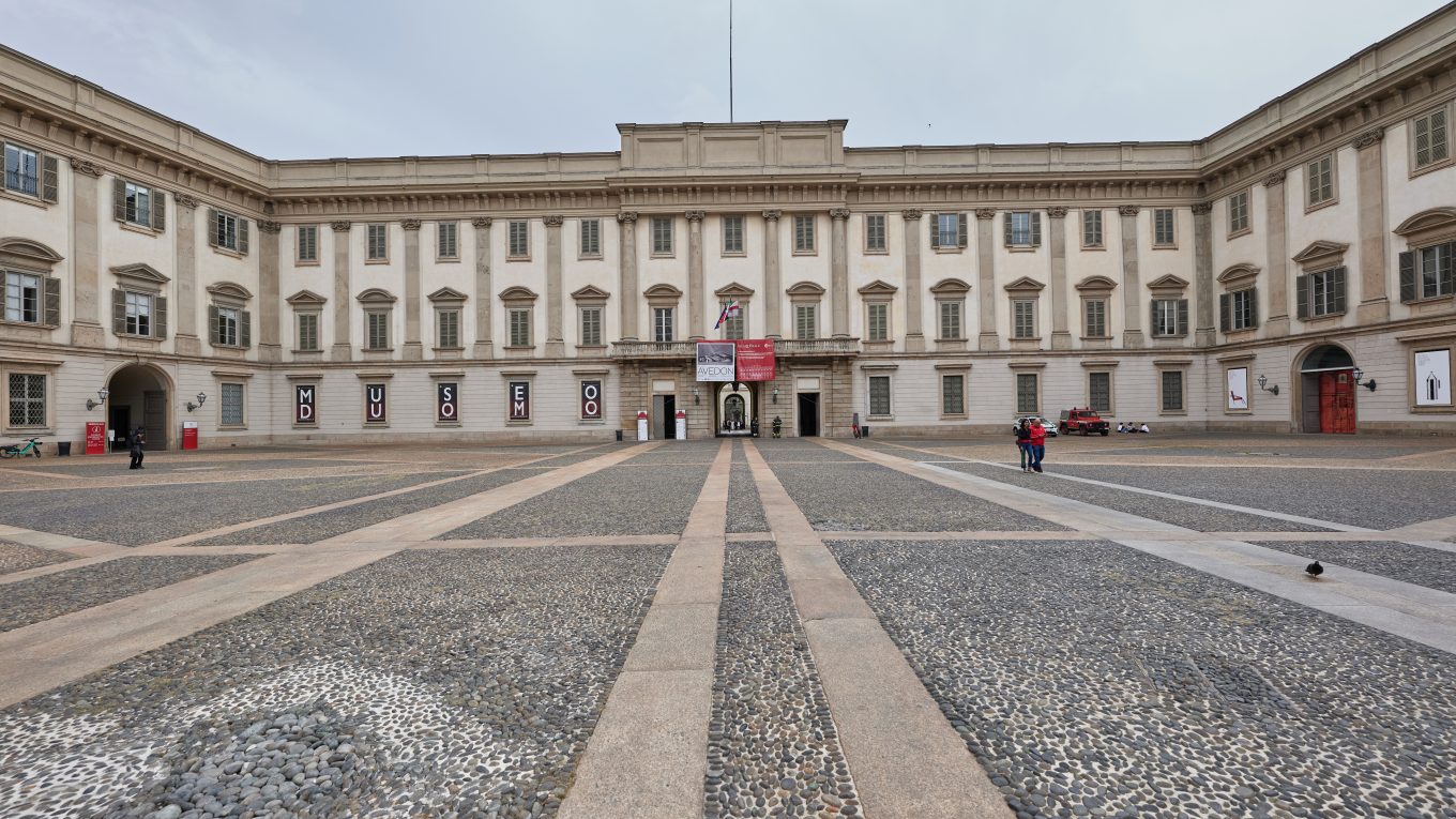 Palazzo Reale a Milano in Piazza del Duomo
