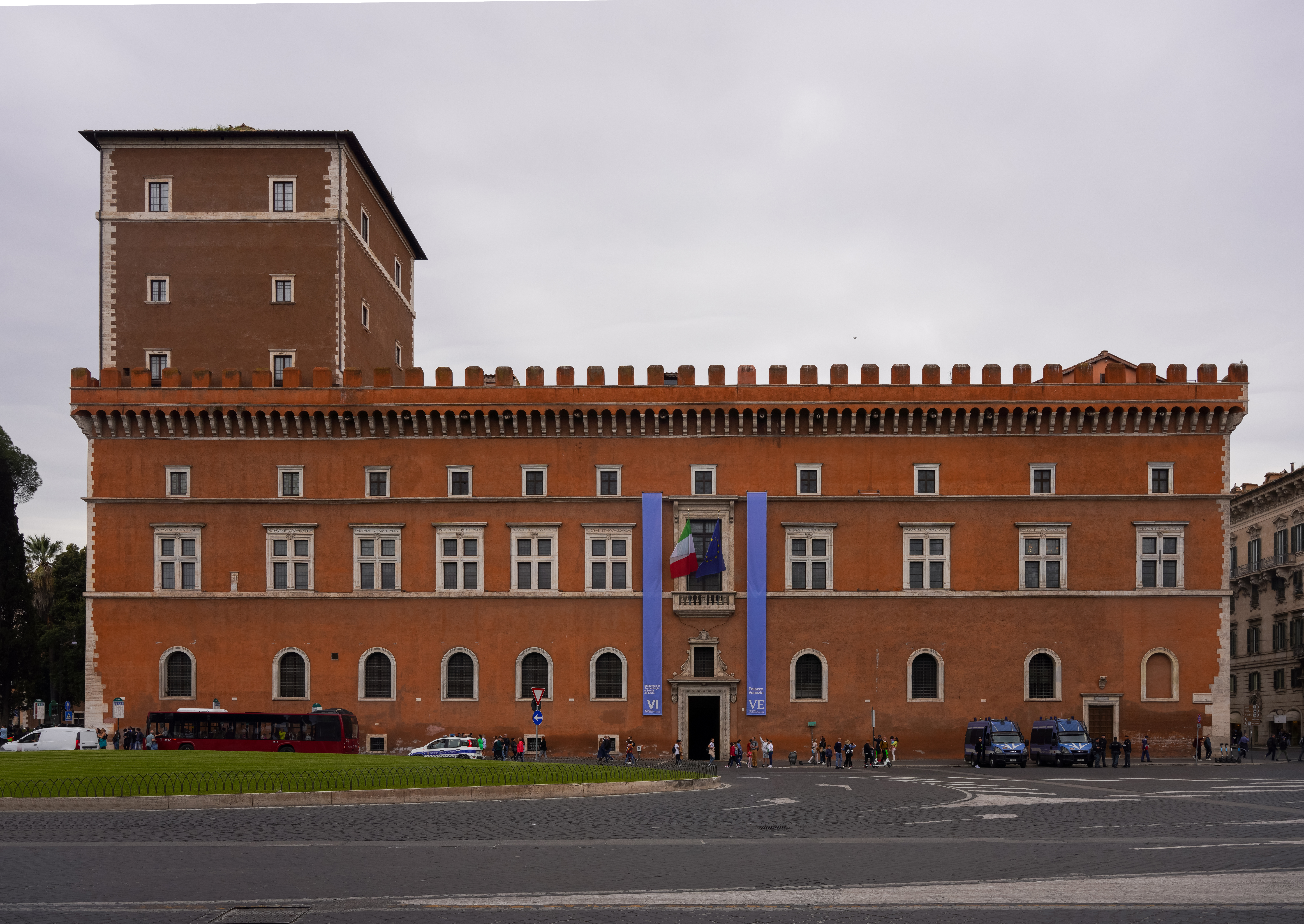 Esterno di Palazzo Venezia a Roma