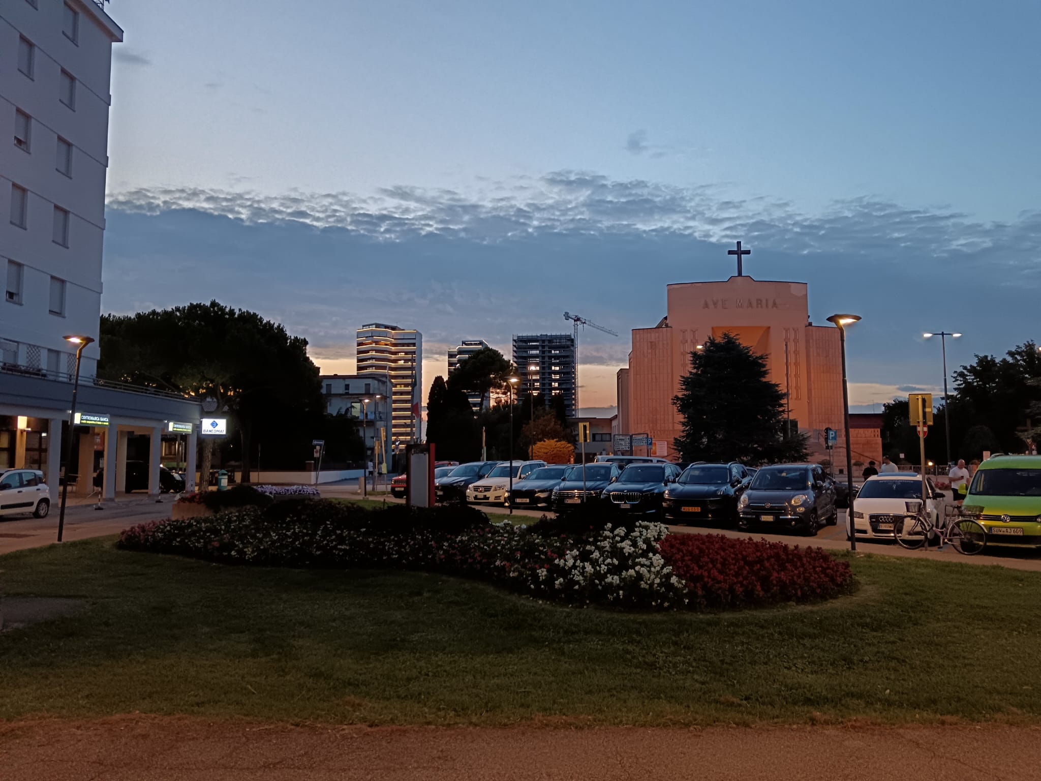 Piazza Trieste a Jesolo