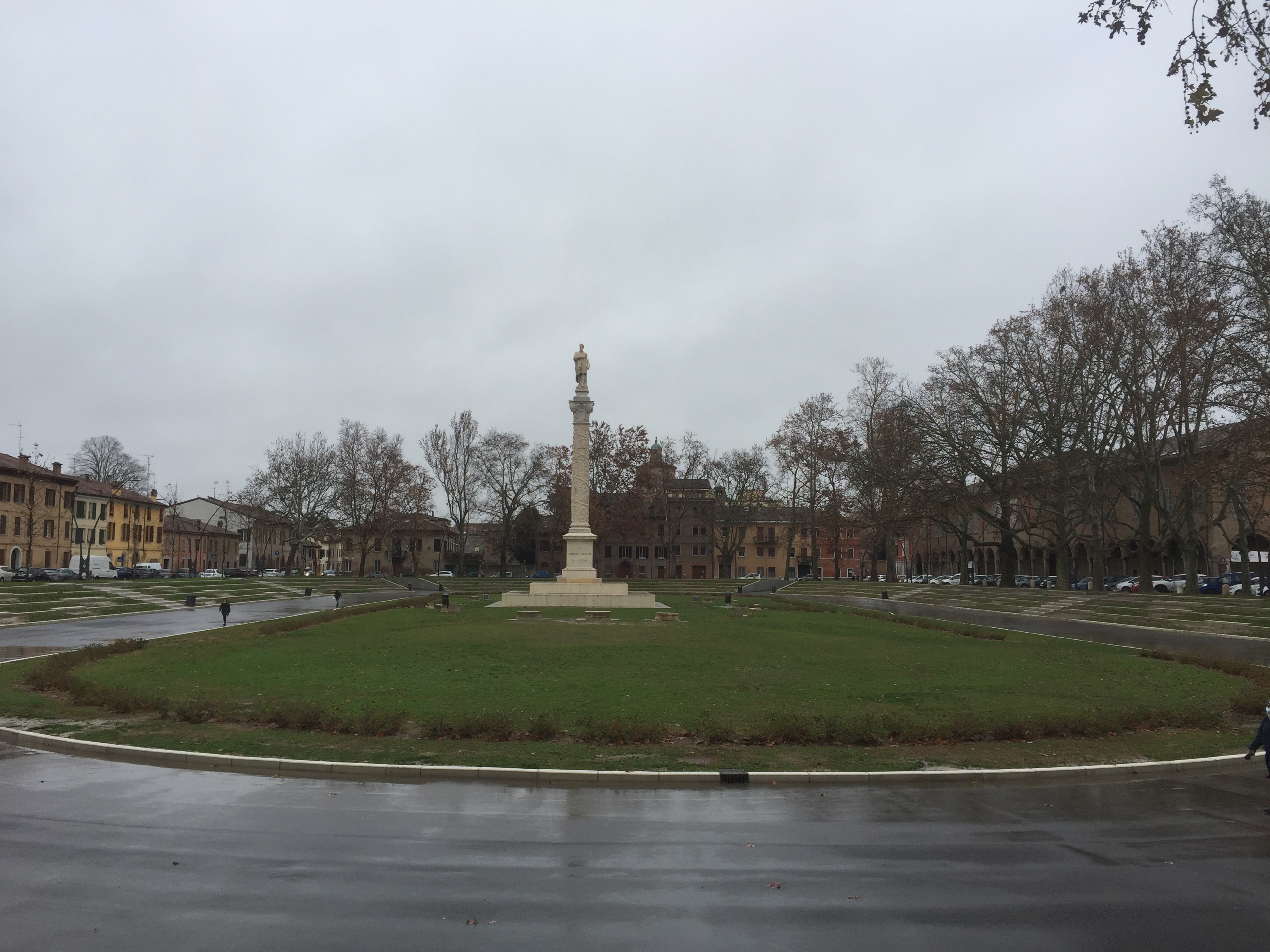 Piazza Ariostea a Ferrara