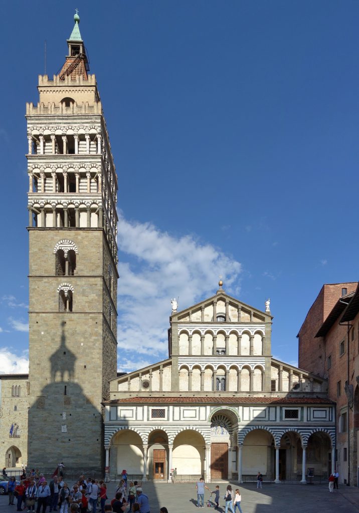 Cattedrale di San Zeno e campanile a Pistoia