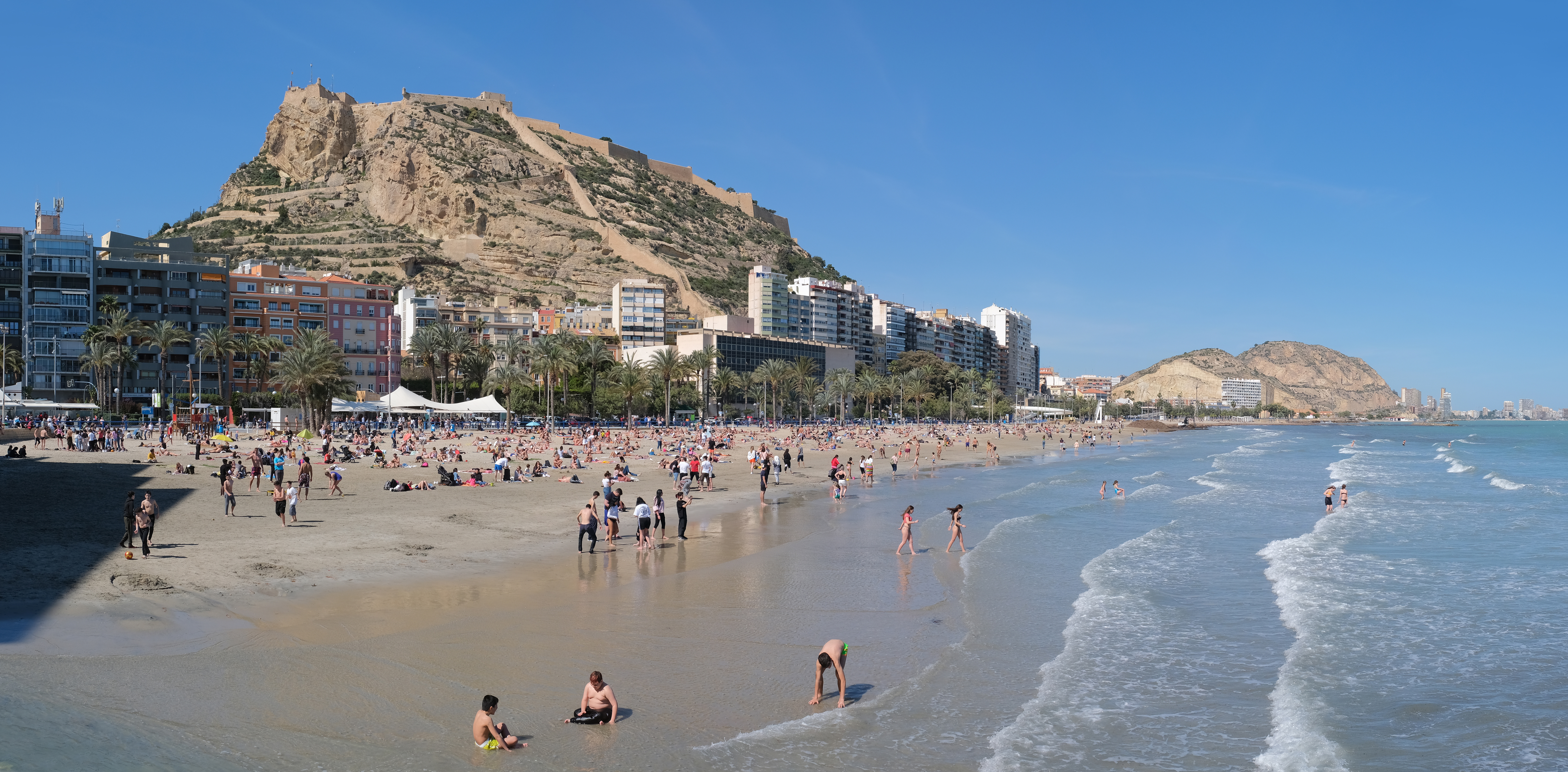 Playa del Postiguet ad Alicante