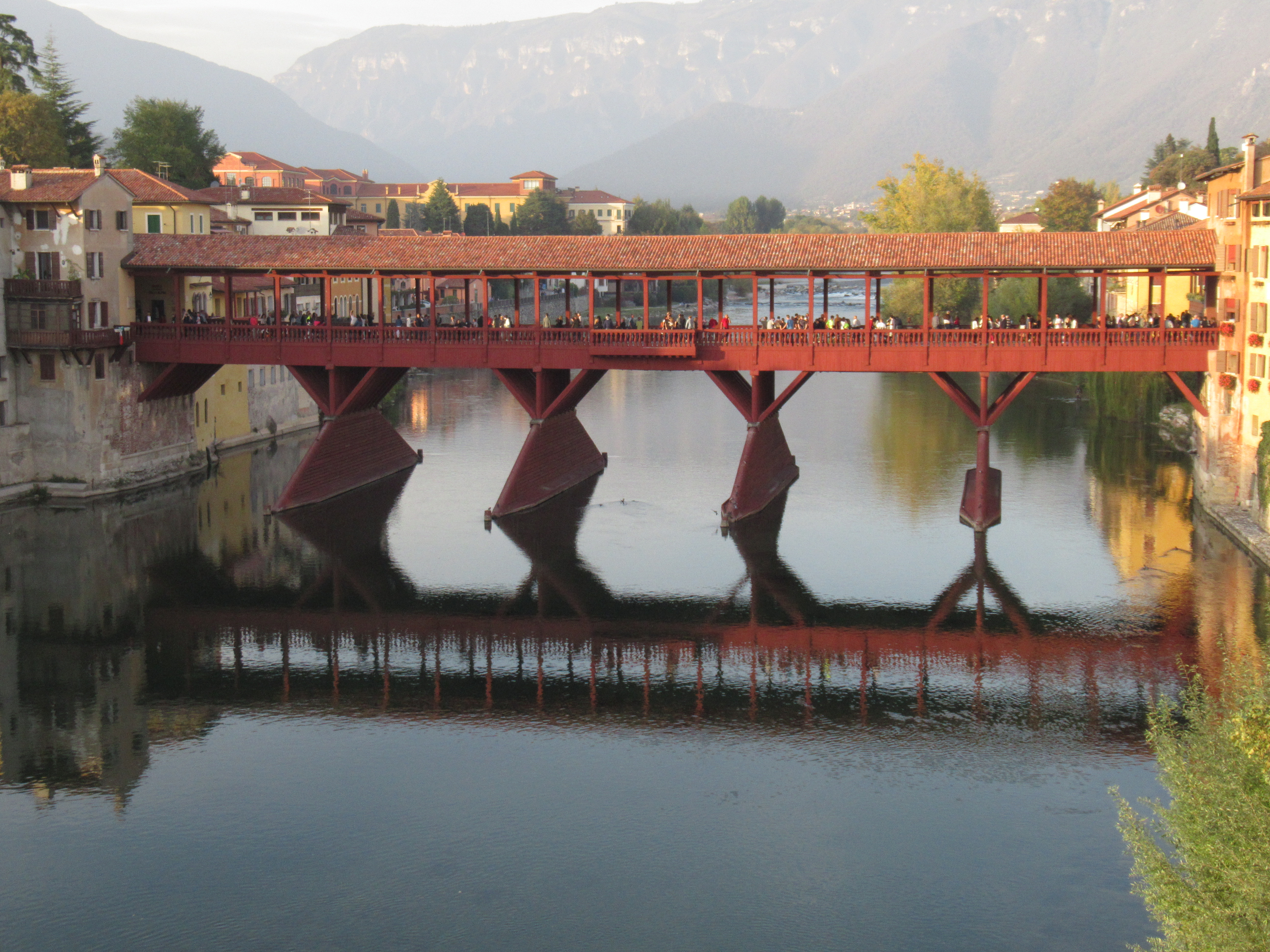 Ponte Vecchio o Ponte degli Alpini a Bassano del Grappa