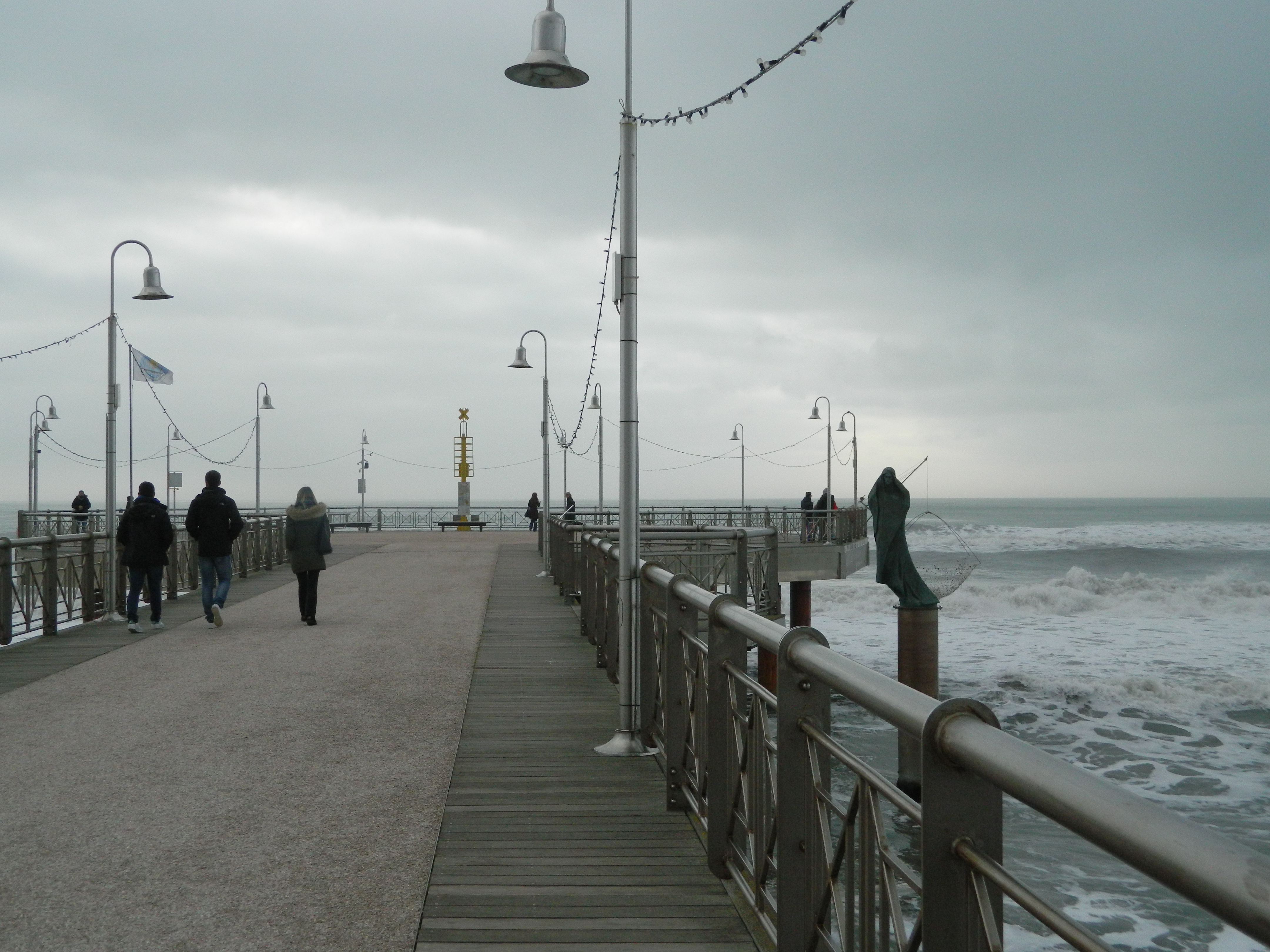 Pontile di Tonfano a Marina di Pietrasanta