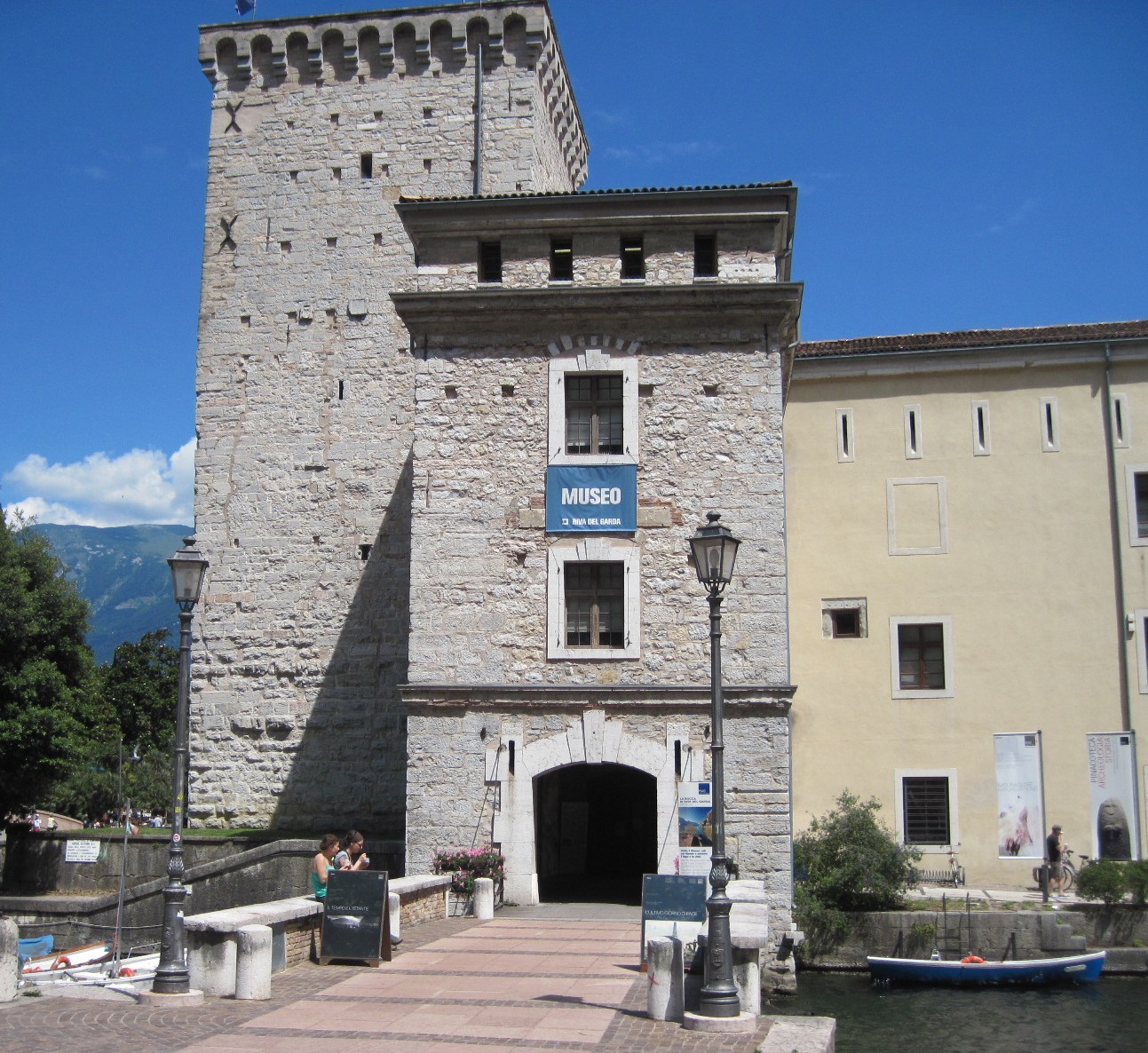 Rocca di Riva del Garda sede del MAG Museo Alto Garda
