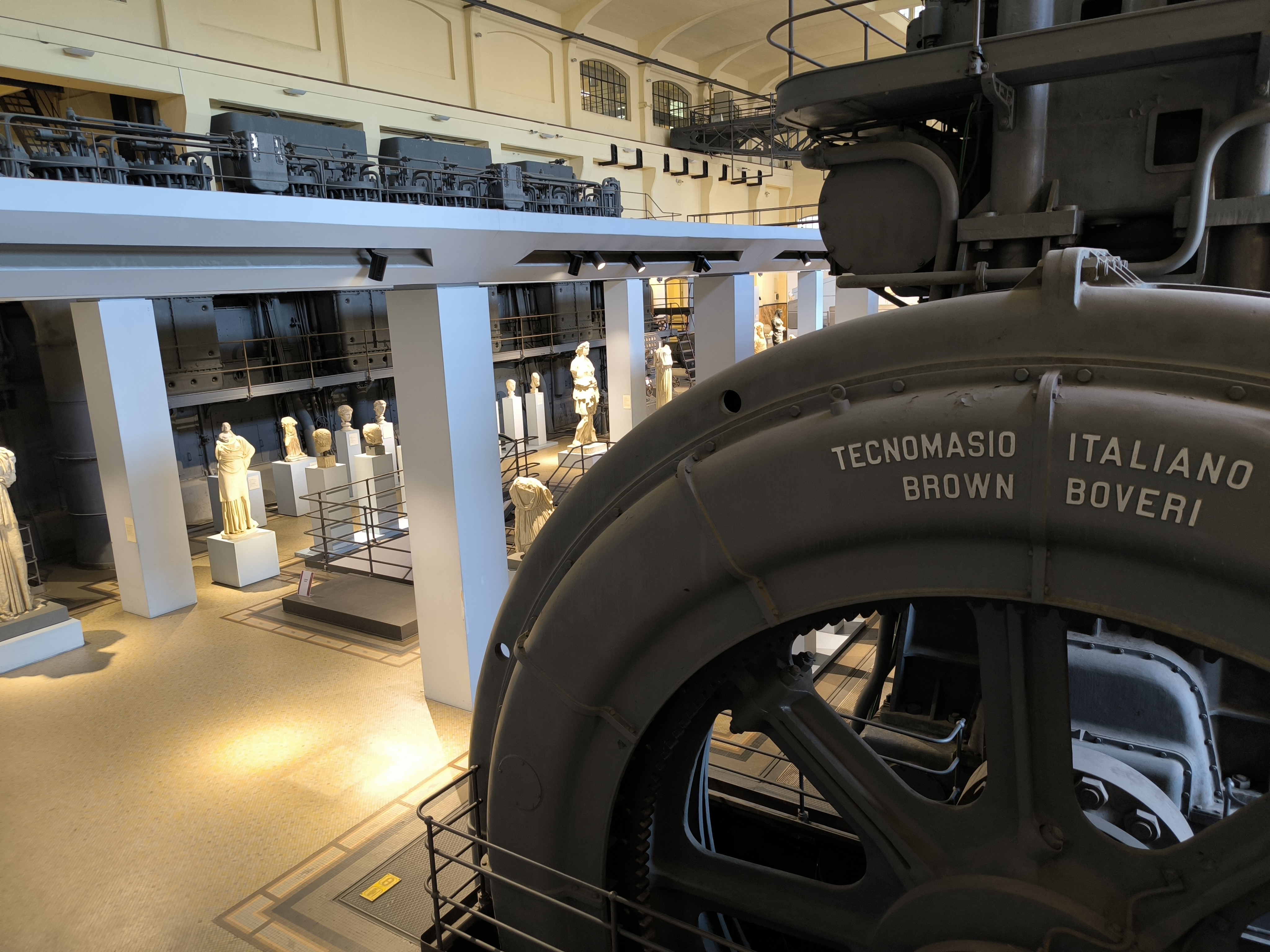 Sala Macchine della Centrale Montemartini a Roma