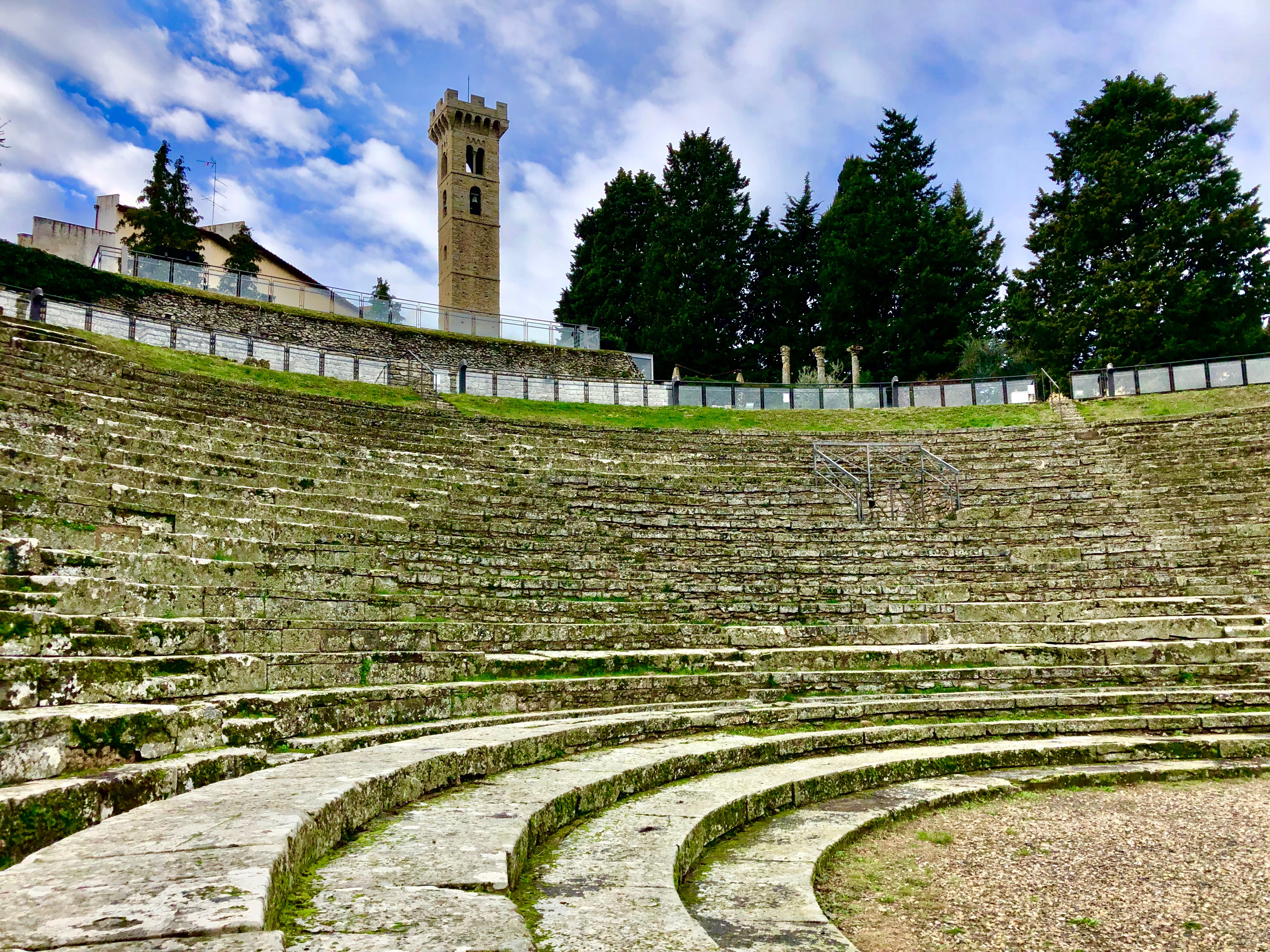 Teatro Romano di Fiesole nell'area archeologica