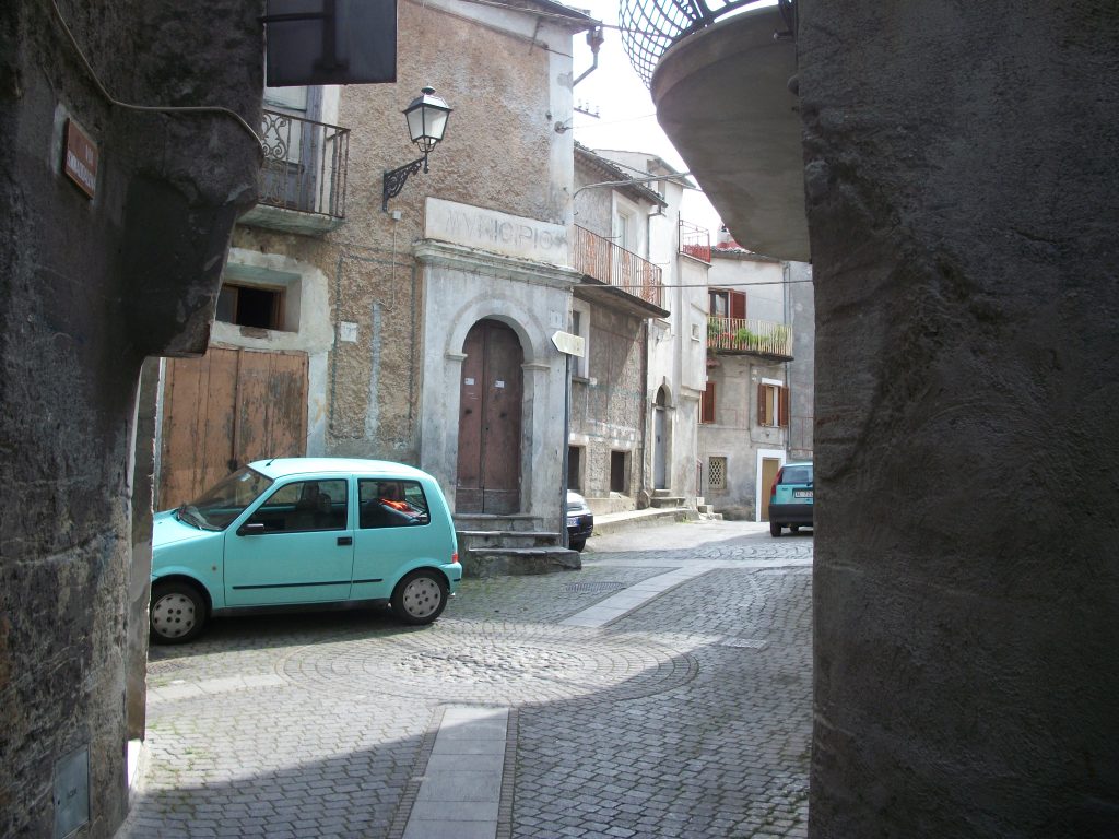 Vecchio Municipio nel borgo di Saracena