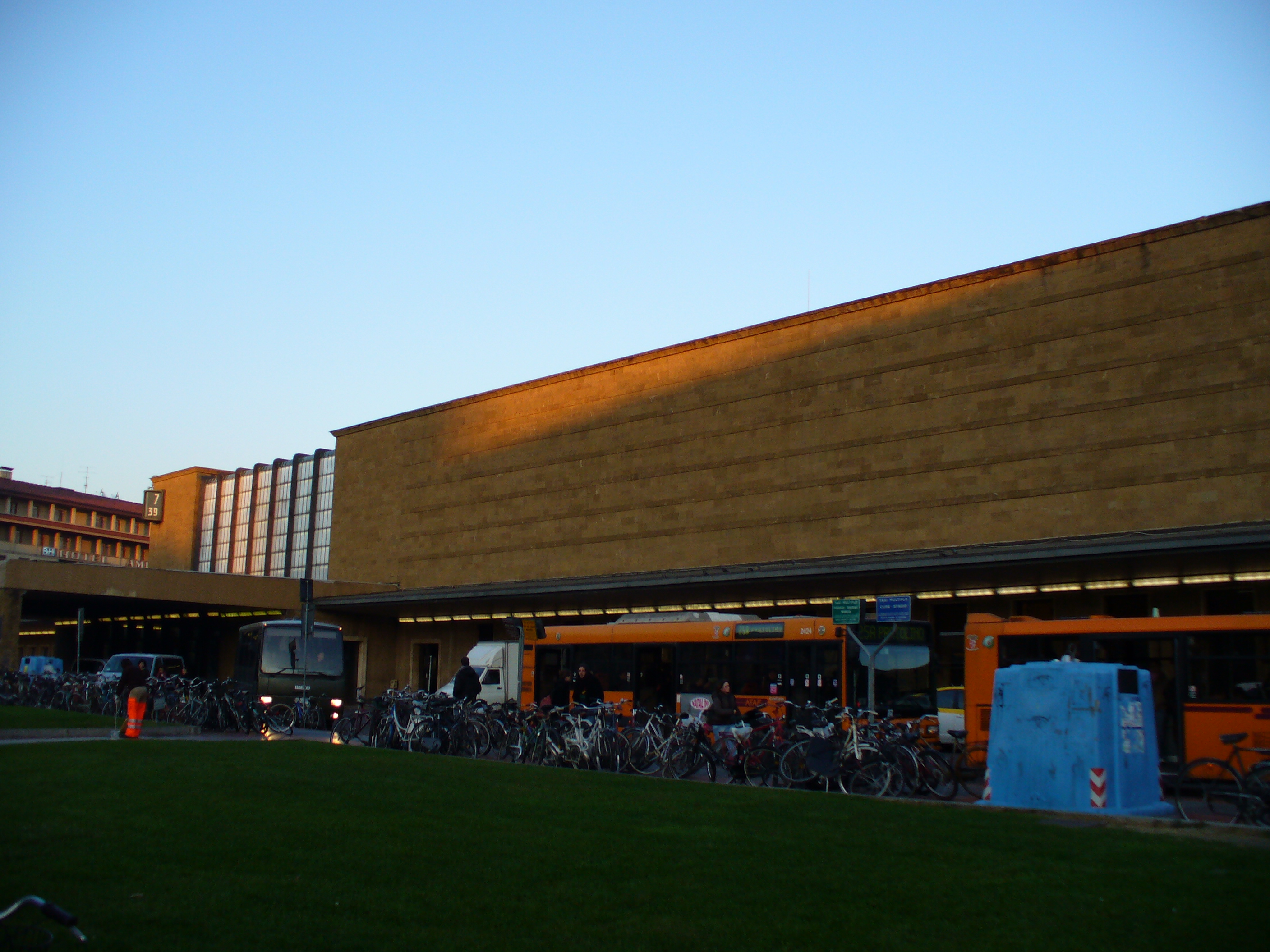 Esterno della stazione Firenze Santa Maria Novella