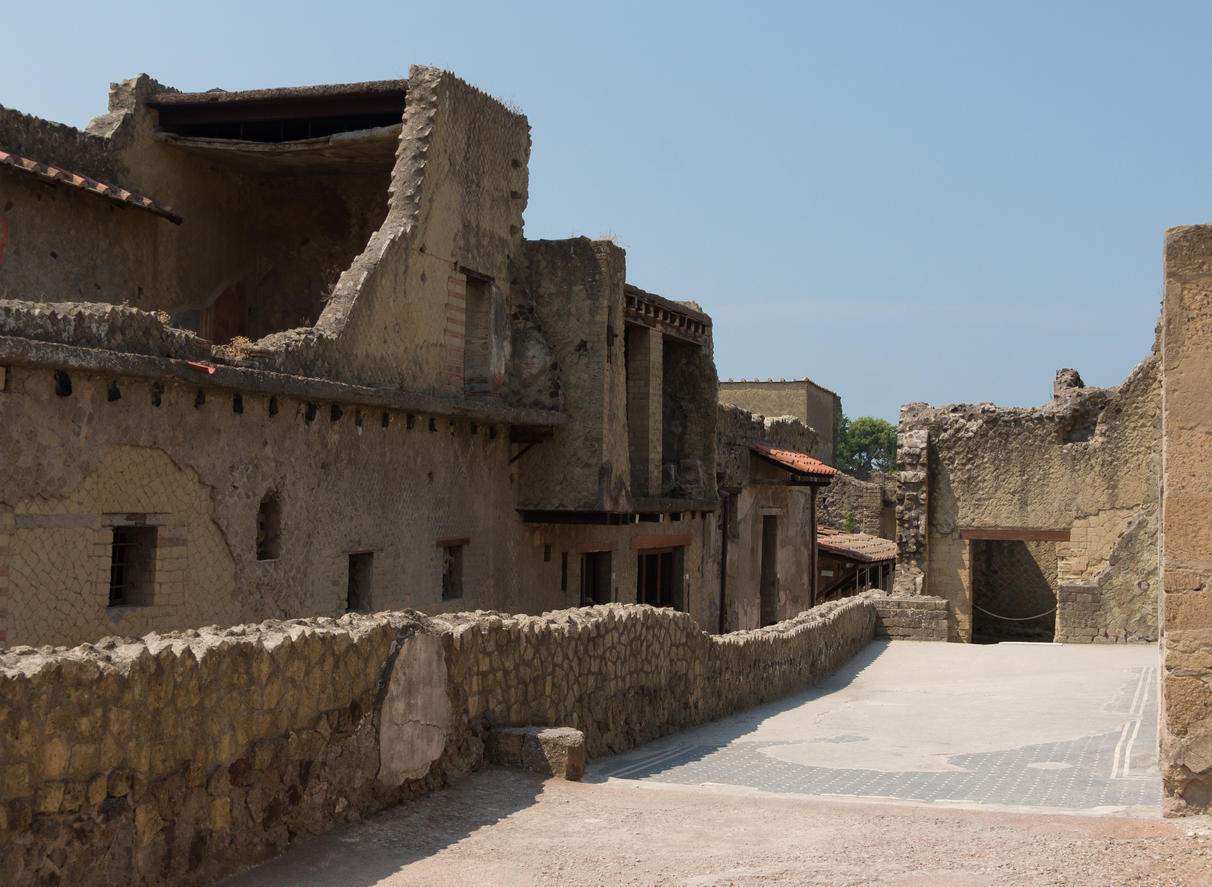 Strada dell'antica Ercolano