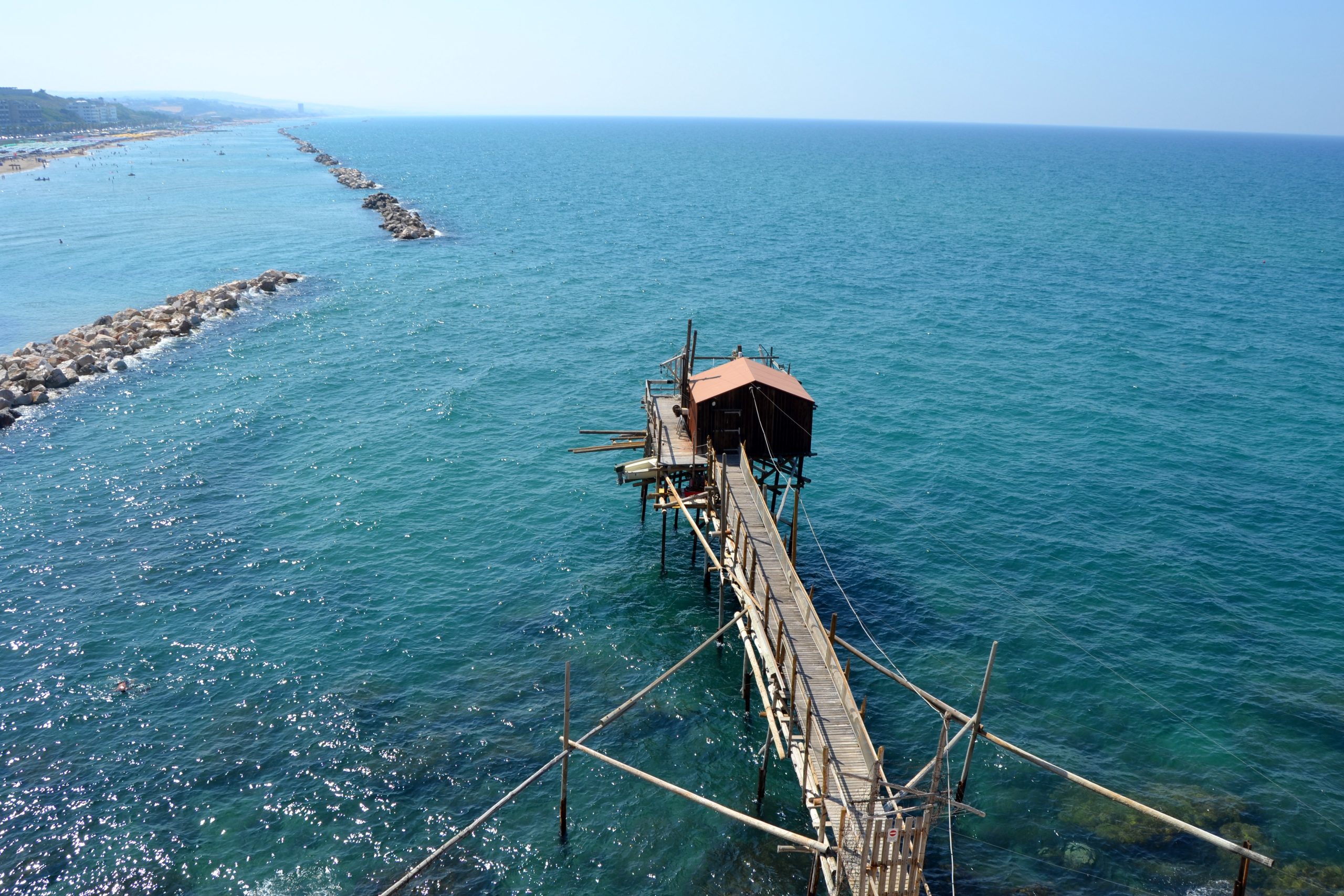 Trabucco sul mare a Termoli