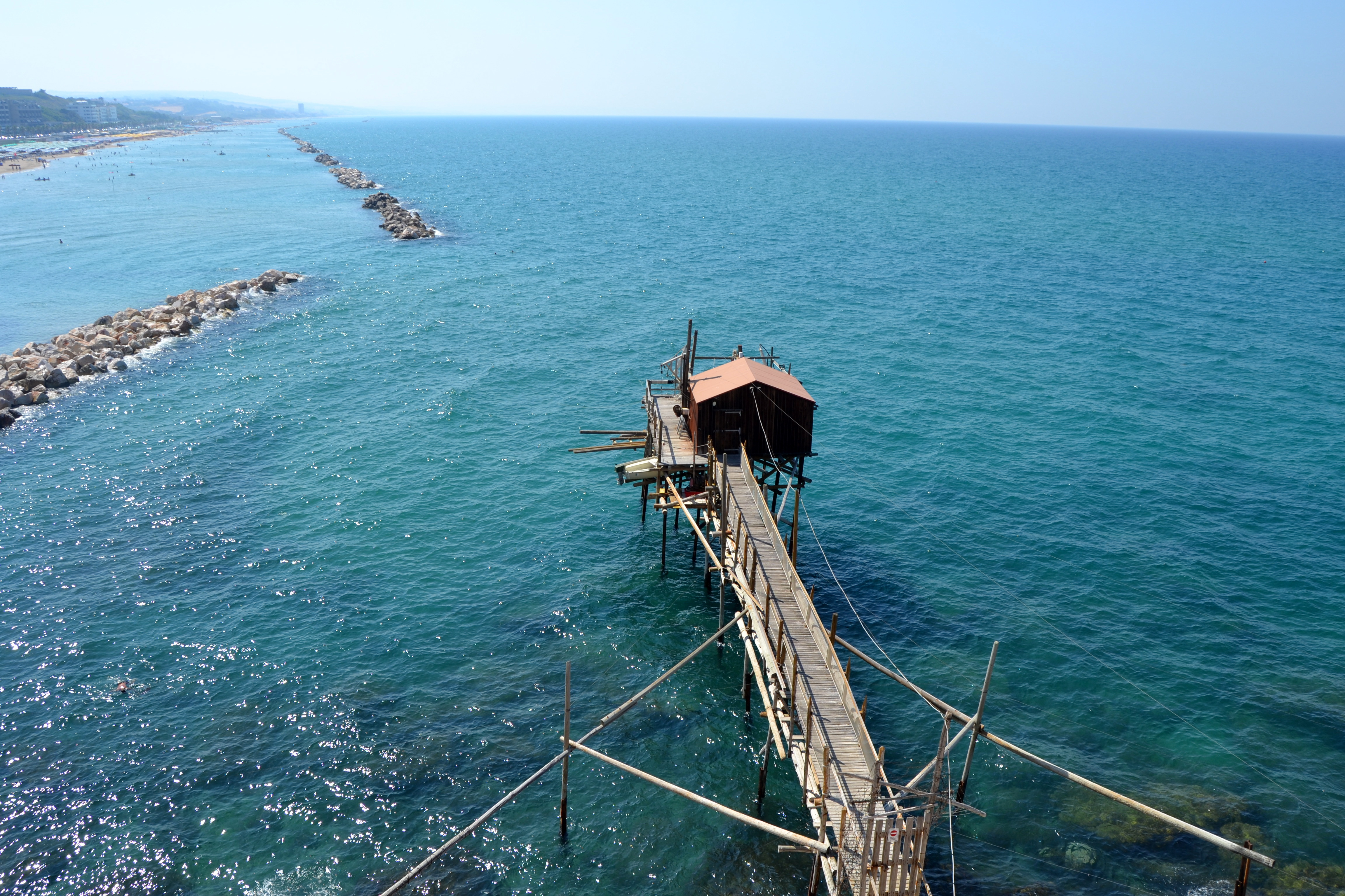 Trabucco sul mare a Termoli