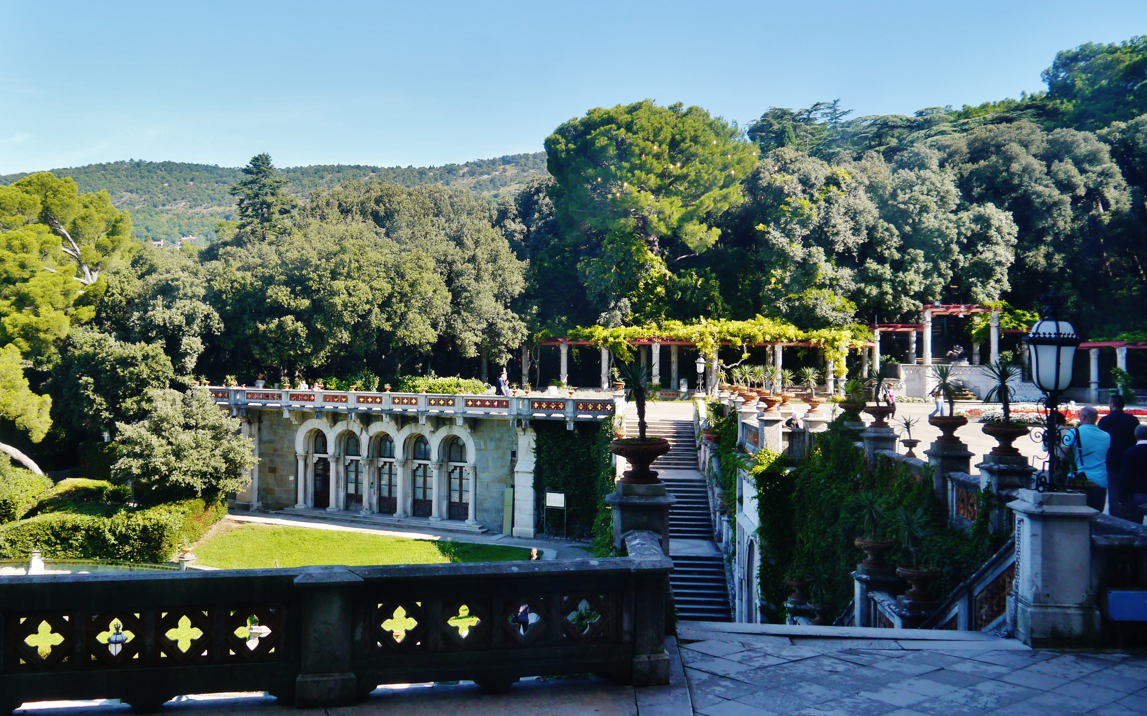 Parco del Castello di Miramare a Trieste