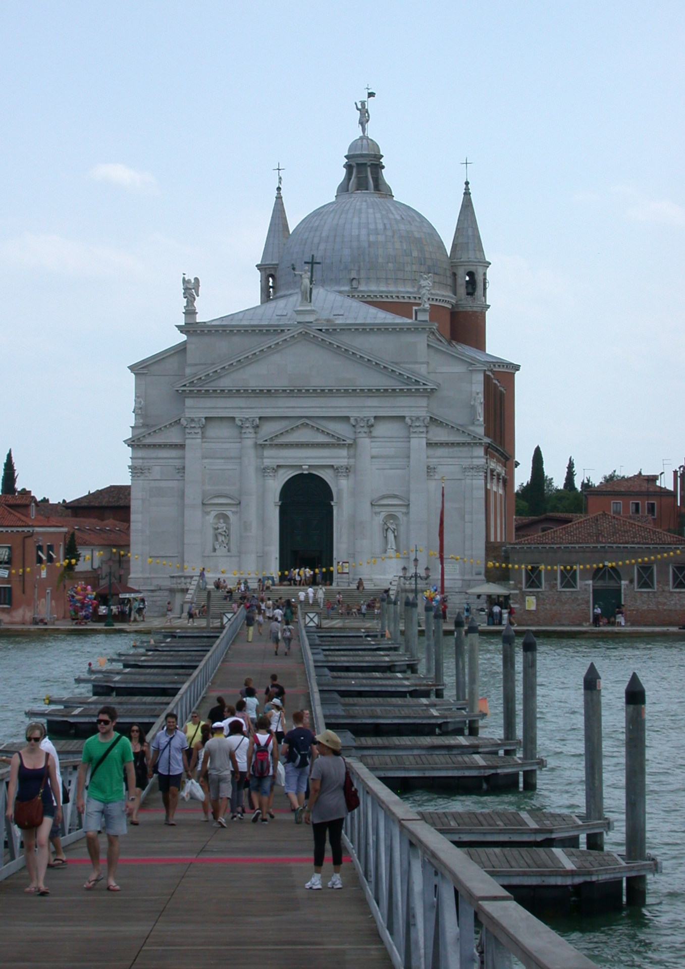 Chiesa del Redentore durante la Festa del Redentore a Venezia