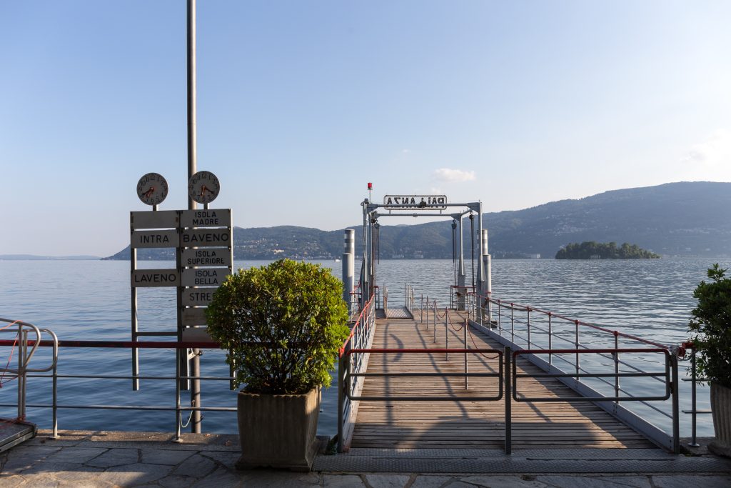 Imbarcadero di Pallanza a Verbania