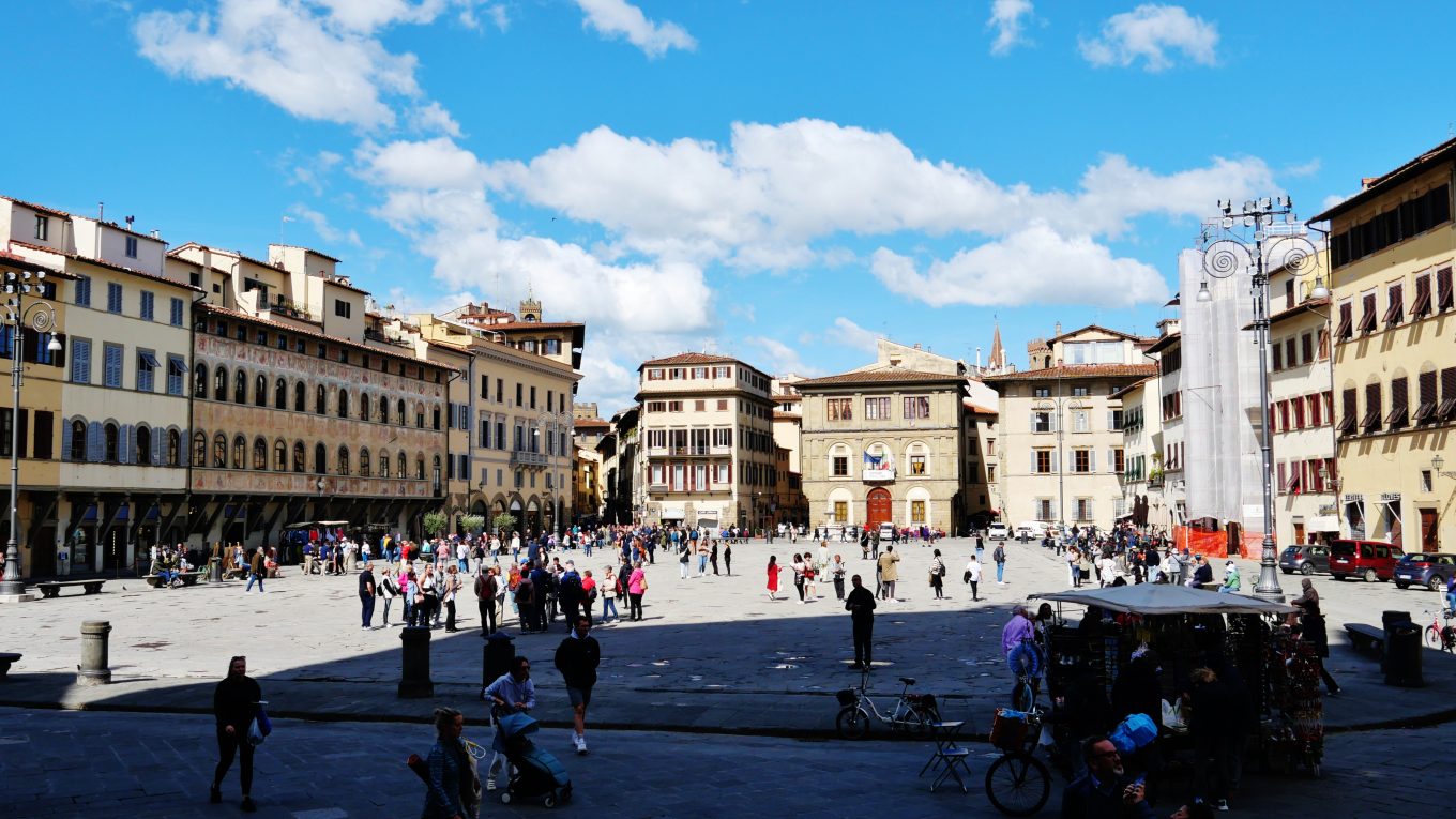 Piazza Santa Croce a Firenze