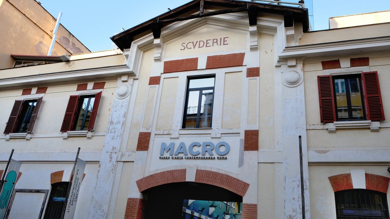 Facciata del MACRO Museo d’Arte Contemporanea di Roma
