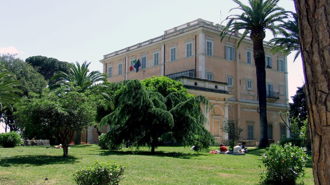 Società Geografica Italiana a Palazzetto Mattei in Villa Celimontana