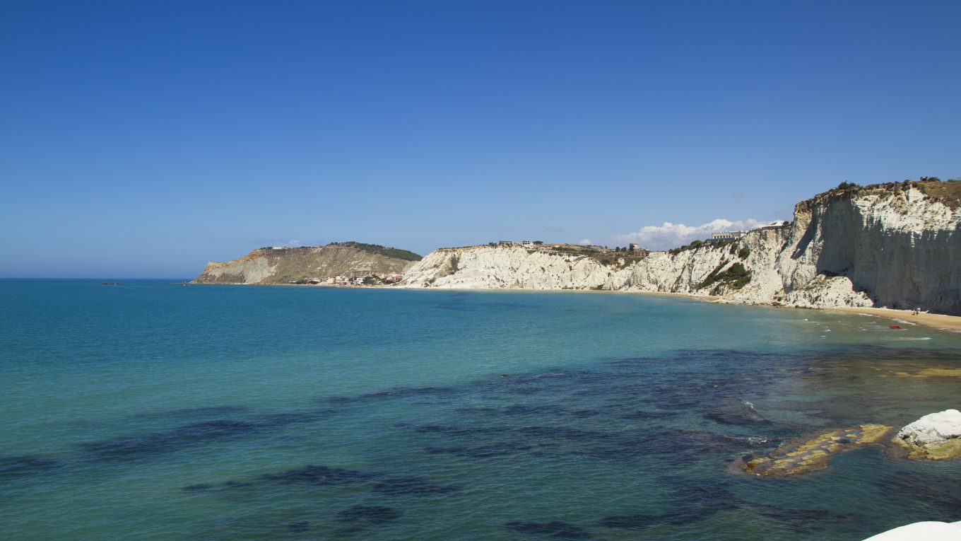 Costa di Realmonte in Sicilia