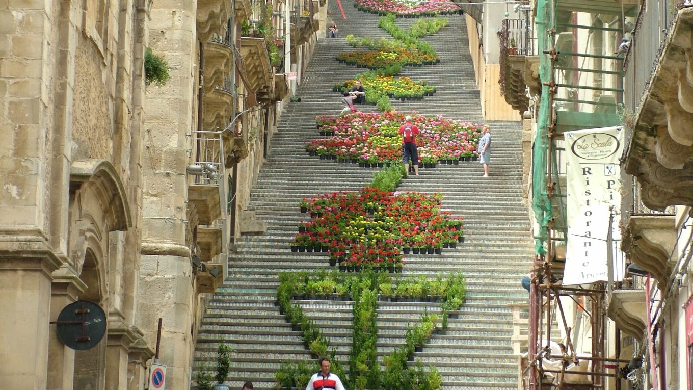 Scalinata di Santa Maria del Monte a Caltagirone