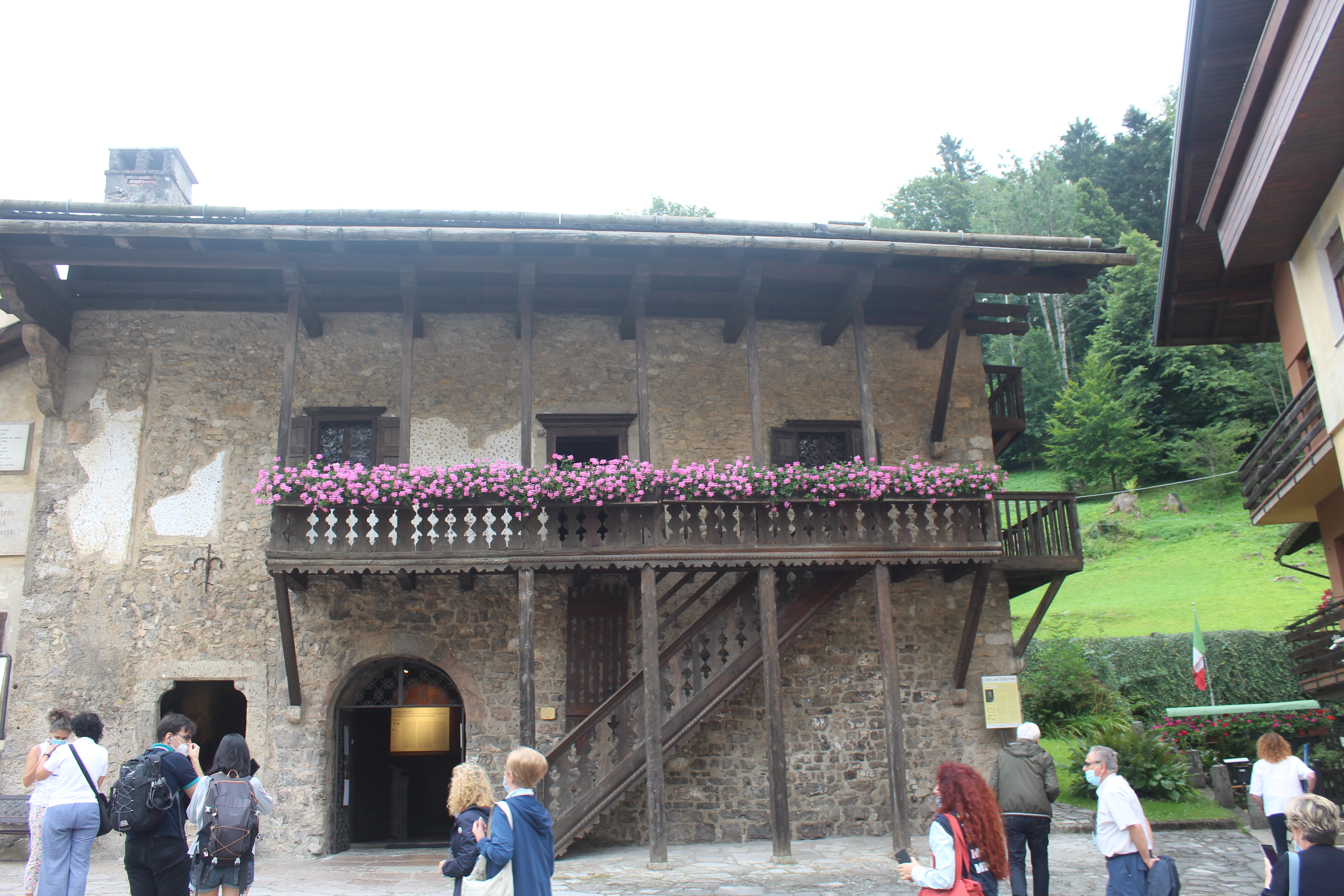 Casa natale di Tiziano Vecellio a Pieve di Cadore