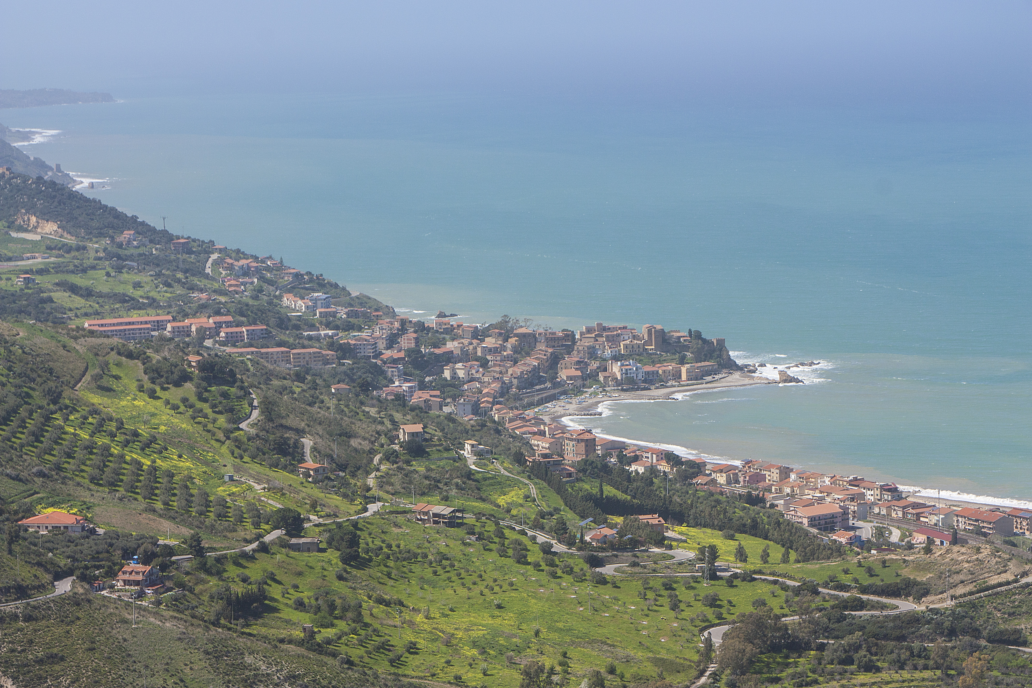 Panorama di Castel di Tusa