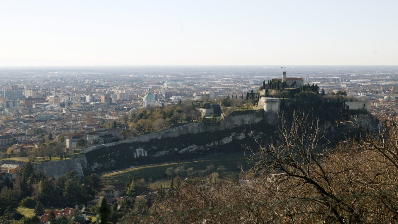 Castello di Brescia sul colle Cidneo