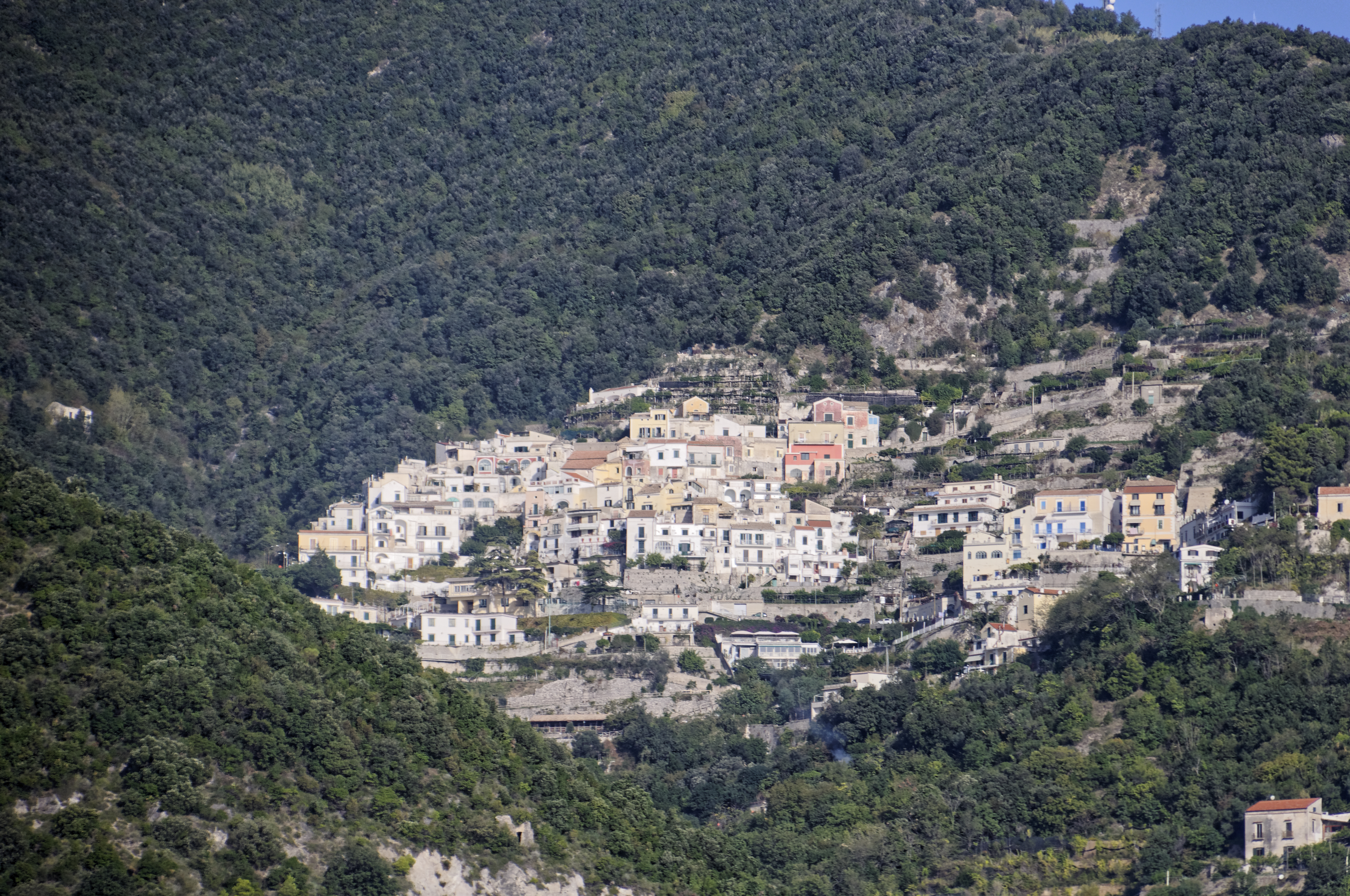 Albori, frazione di Vietri sul Mare affacciata sulla Costiera Amalfitana