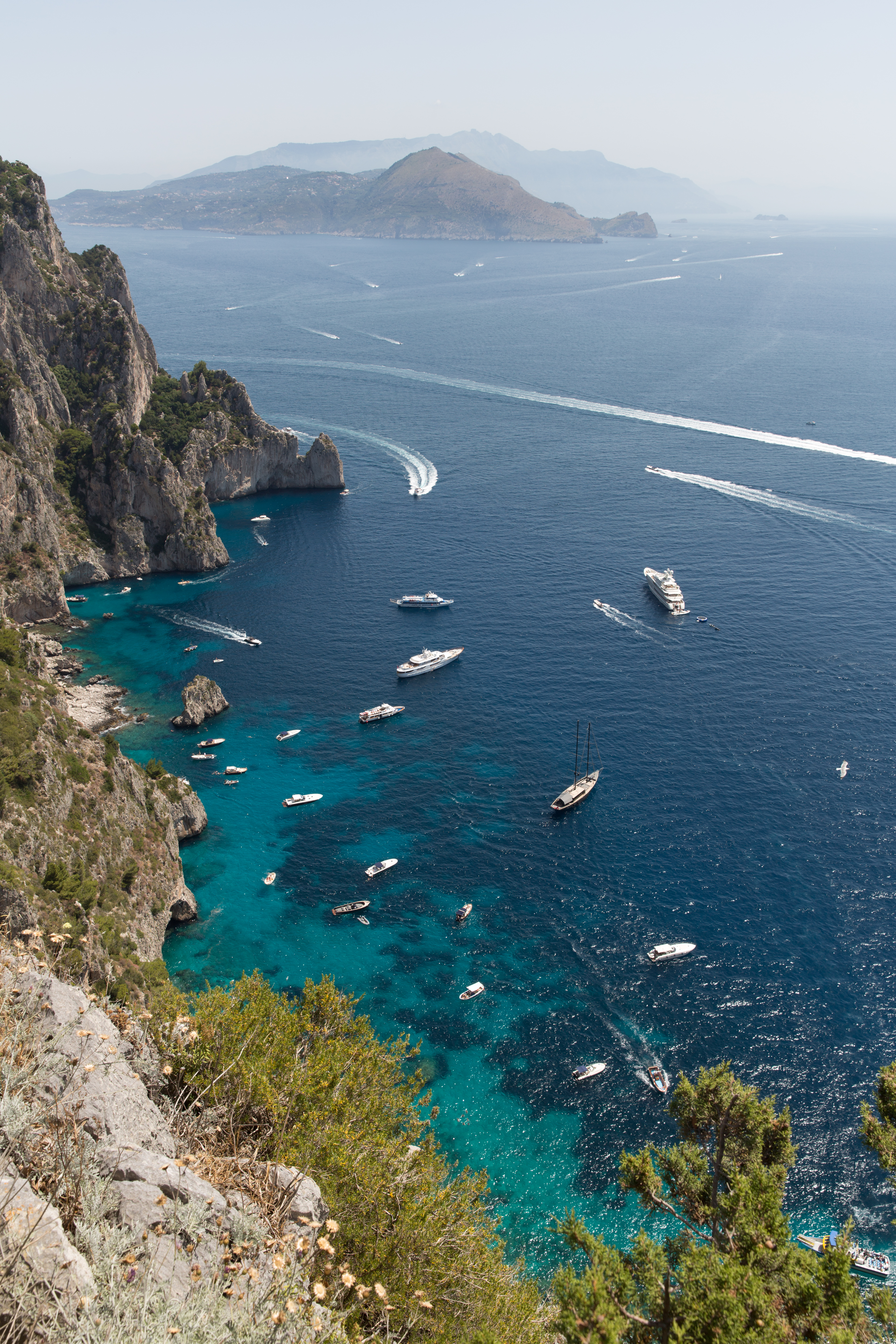 Ingresso della Grotta Azzurra a Capri